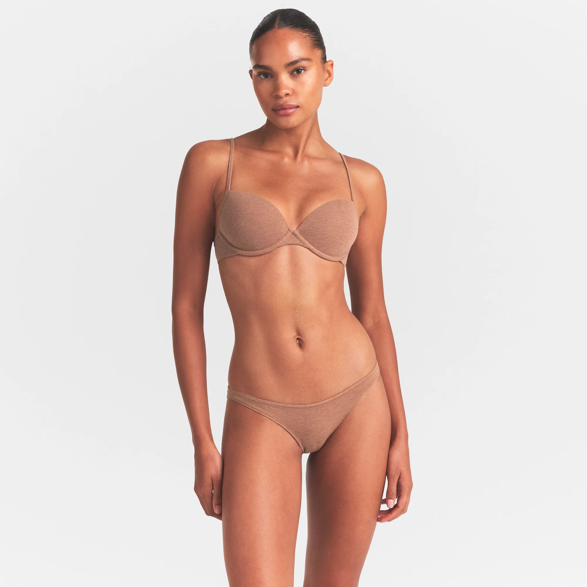 EVERYDAY COTTON BIKINI | SIENNA HEATHER - Image 4