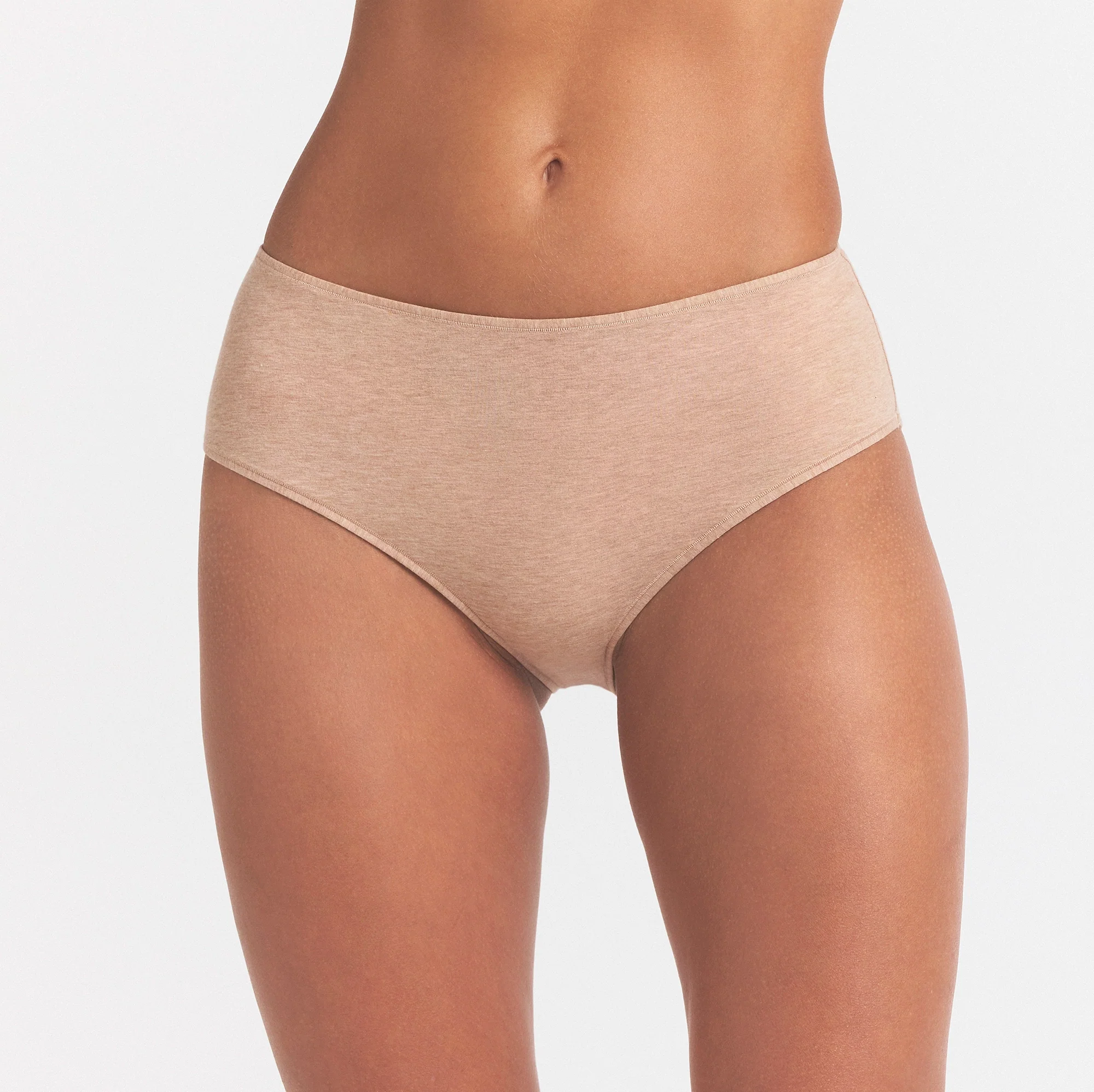 EVERYDAY COTTON BRIEF | CLAY HEATHER - Image 3