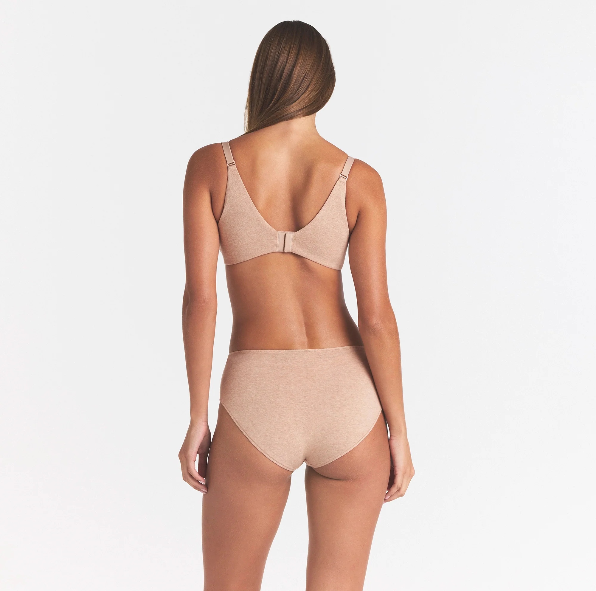 EVERYDAY COTTON BRIEF | CLAY HEATHER - Image 5