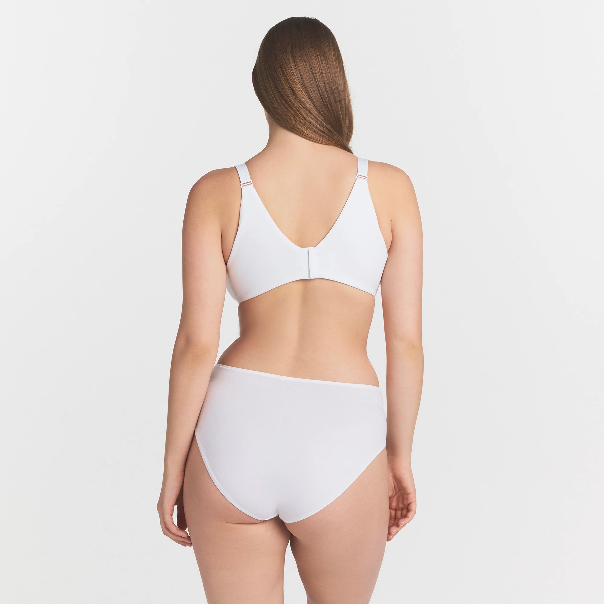 EVERYDAY COTTON FULL COVERAGE BRA | SNOW - Image 5