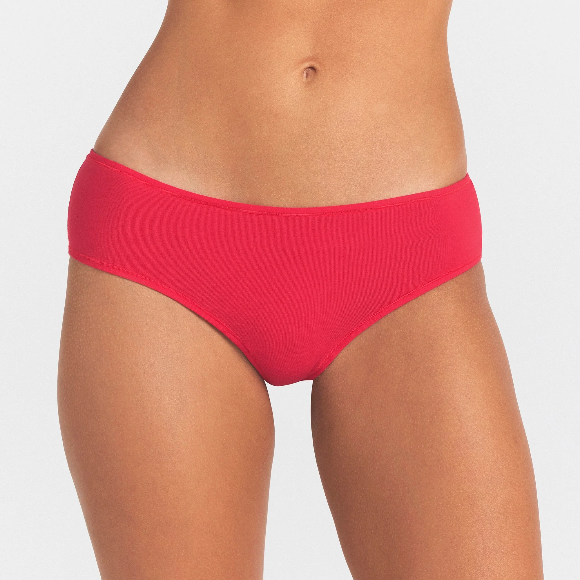 EVERYDAY COTTON HIPSTER | CARMINE - Image 3