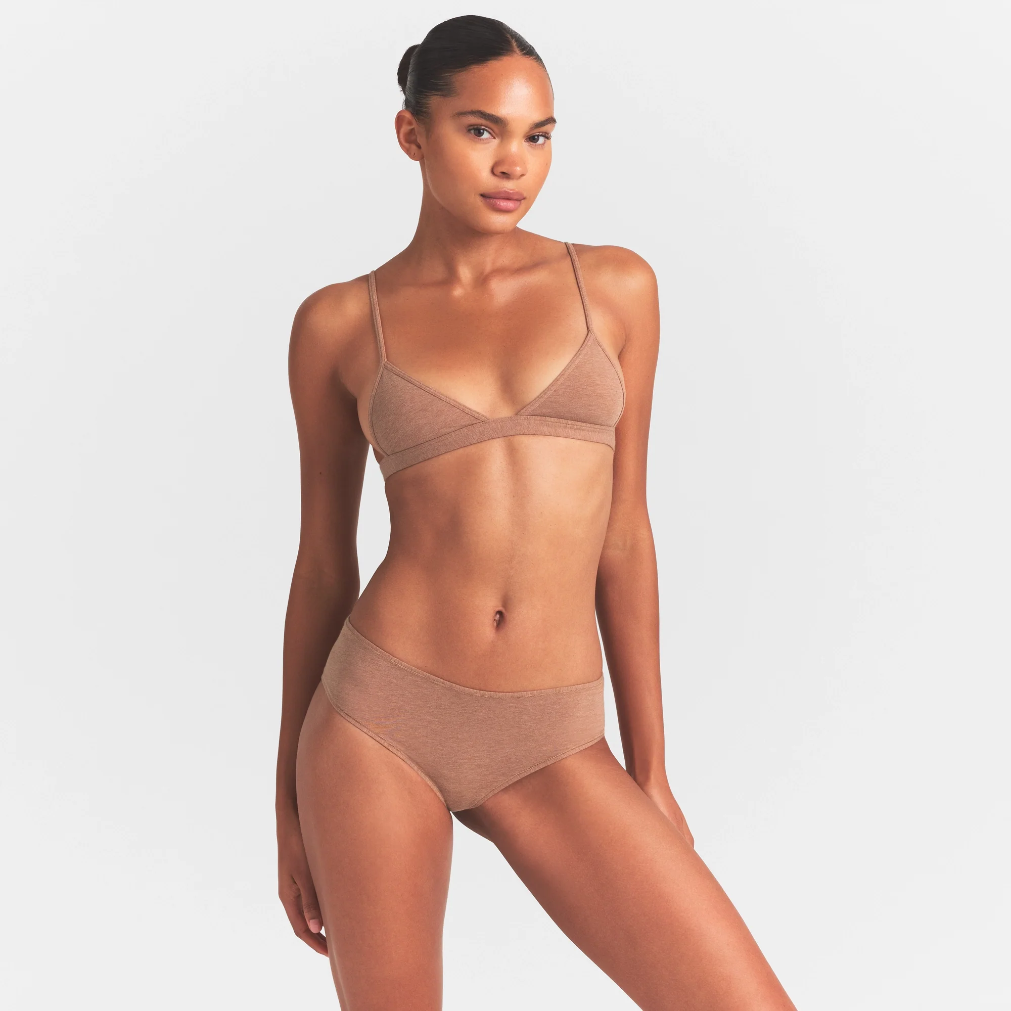 EVERYDAY COTTON HIPSTER | SIENNA HEATHER - Image 4