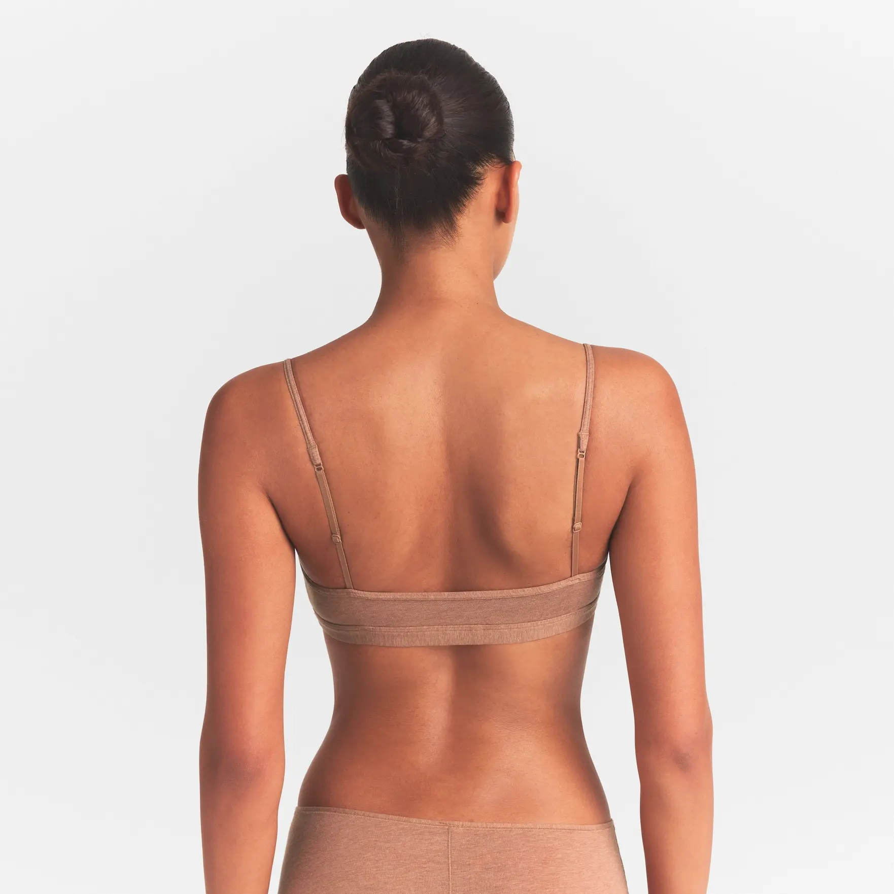 EVERYDAY COTTON SCOOP BRALETTE | SIENNA HEATHER - Image 5