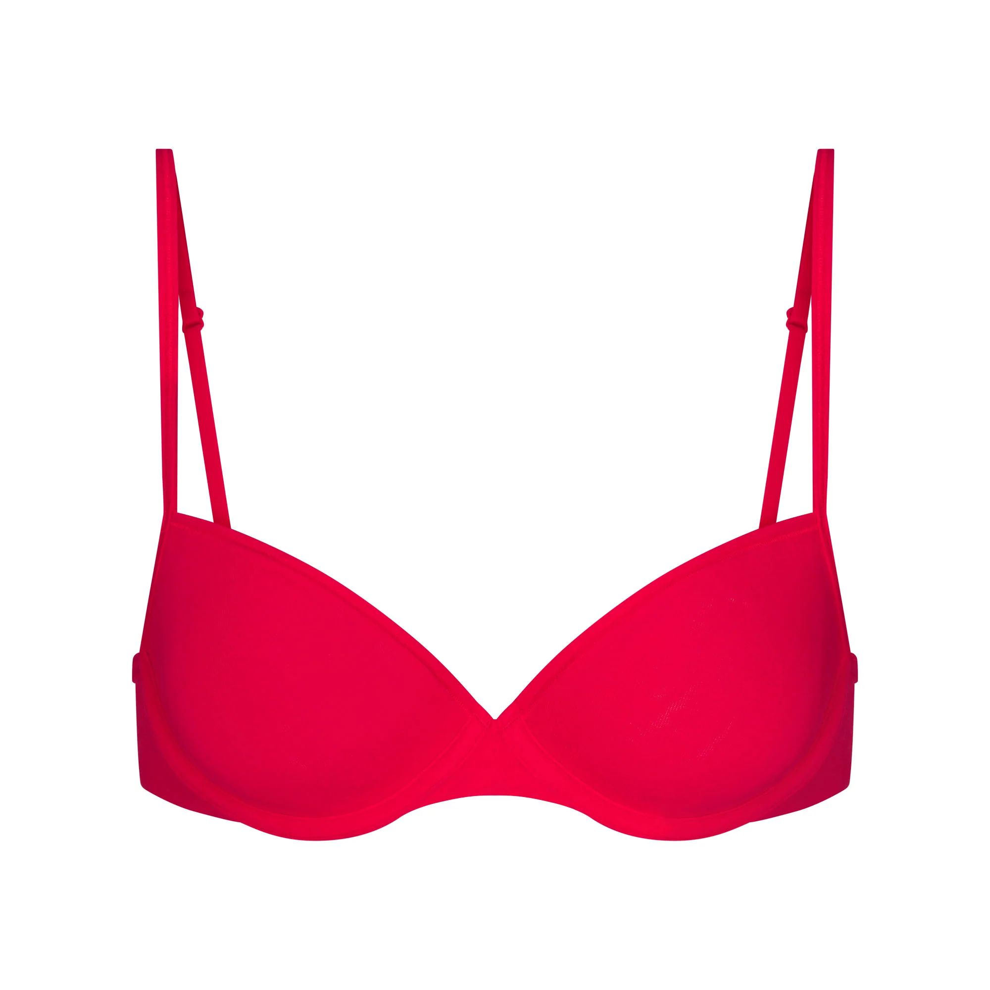 EVERYDAY COTTON T-SHIRT BRA | CARMINE
