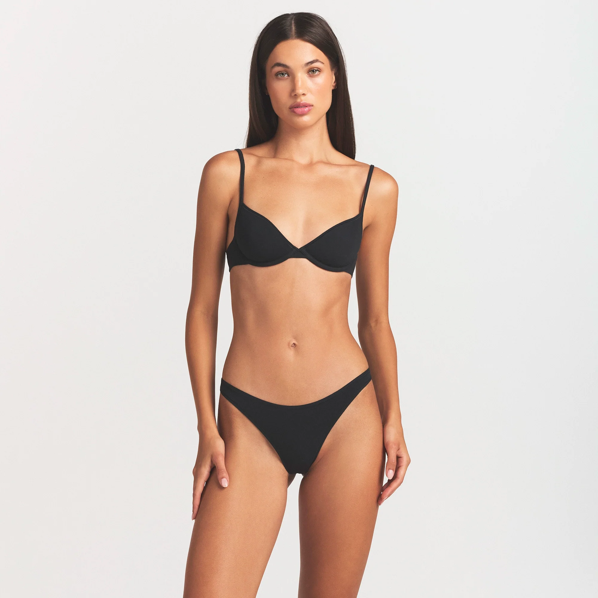 EVERYDAY COTTON THONG | ONYX - Image 5