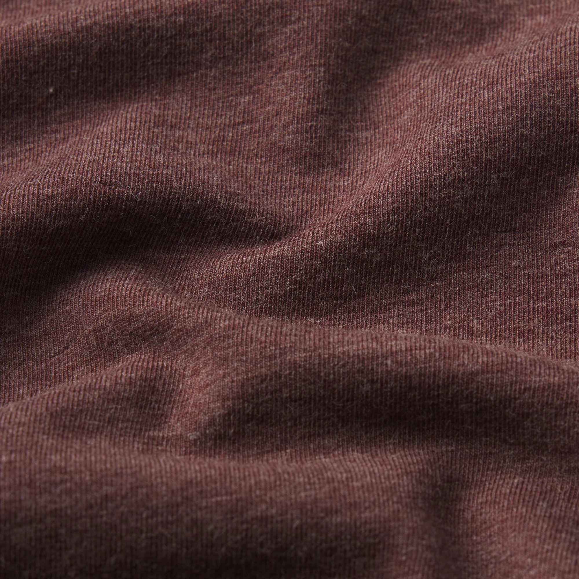 EVERYDAY COTTON THONG | COCOA HEATHER - Image 6