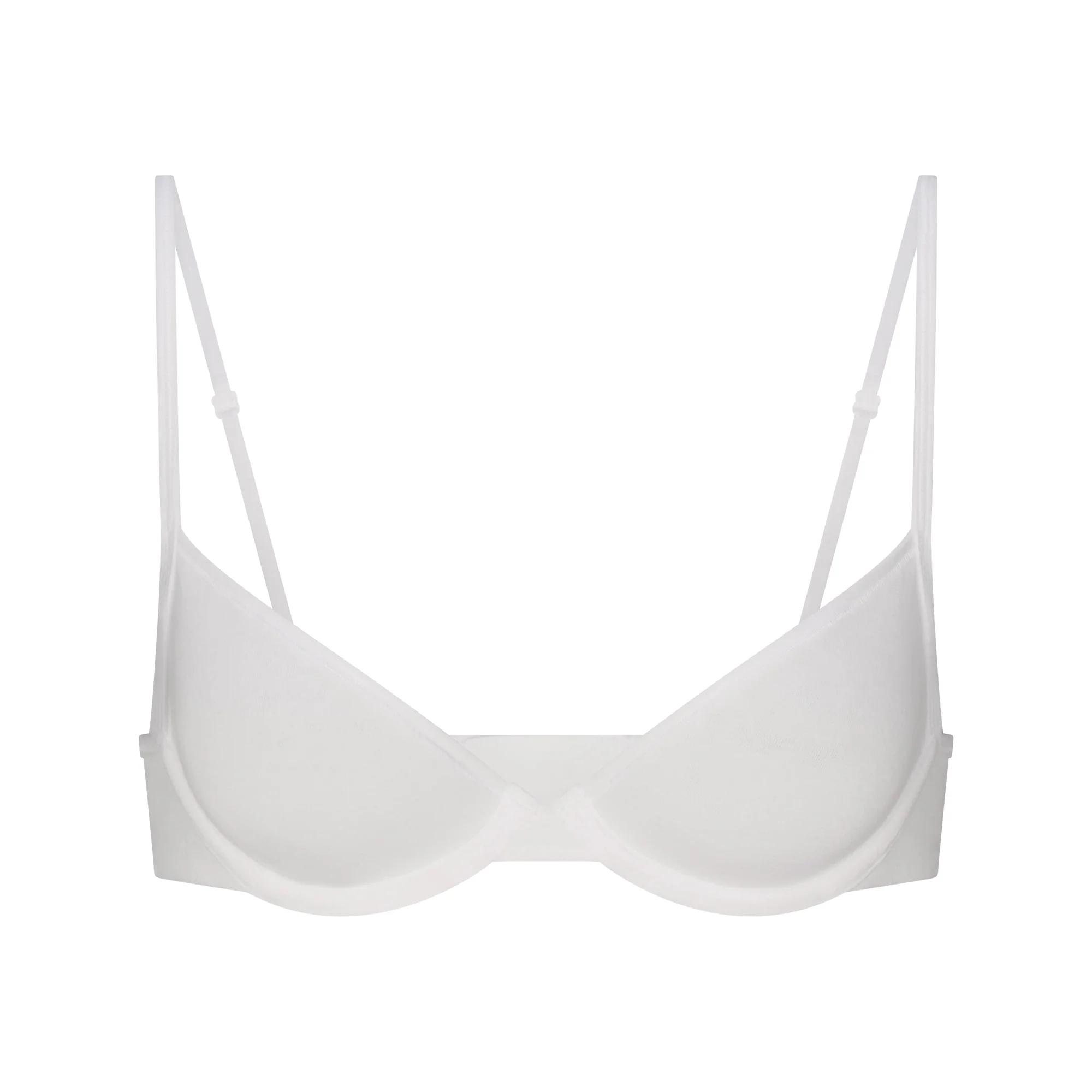 EVERYDAY COTTON UNLINED DEMI BRA | SNOW