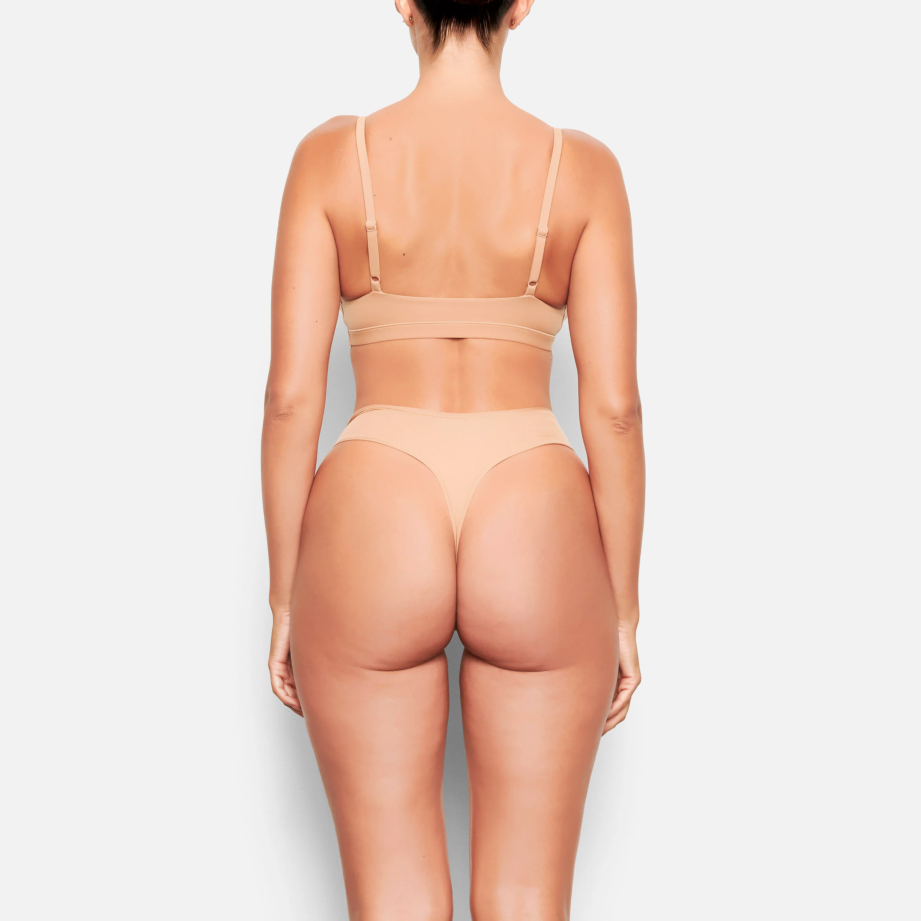 FITS EVERYBODY DIPPED FRONT THONG | OCHRE - Image 4