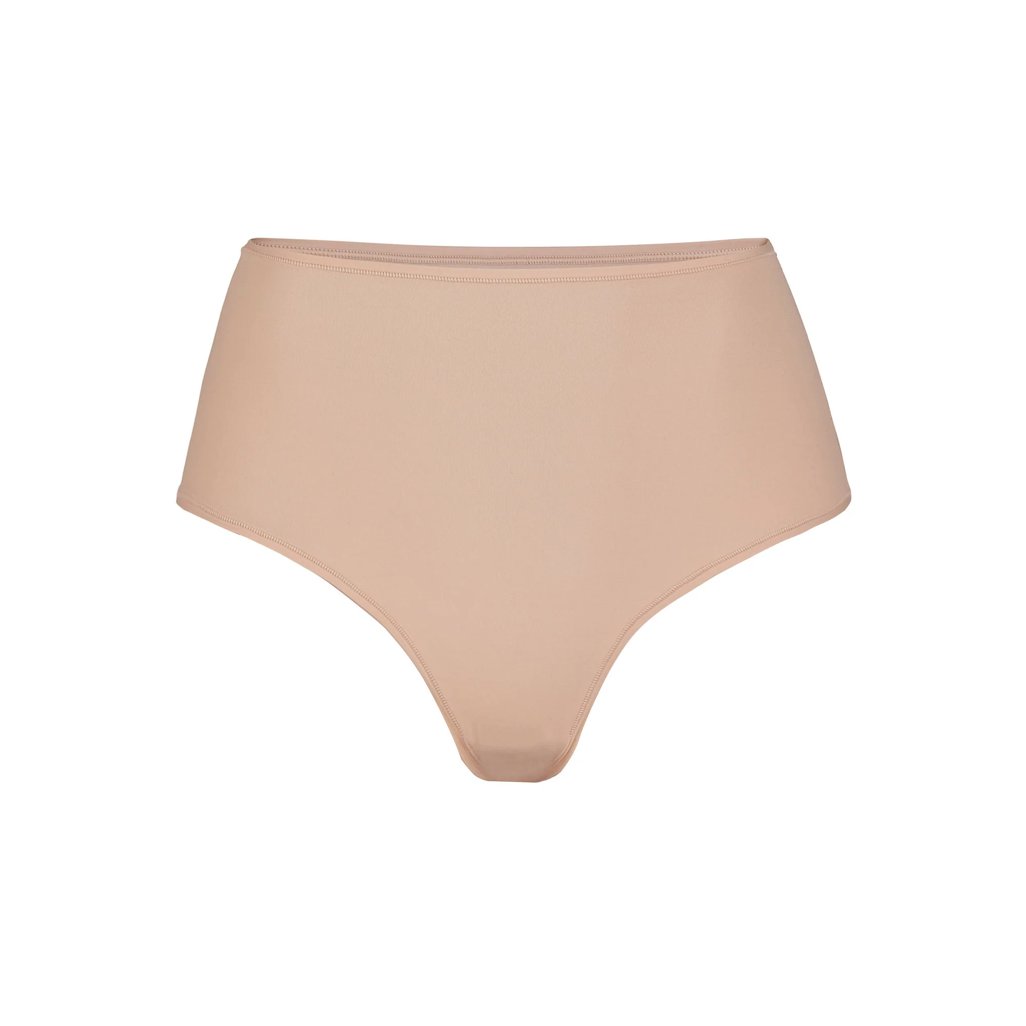 FITS EVERYBODY HIGH-WAISTED THONG | CLAY