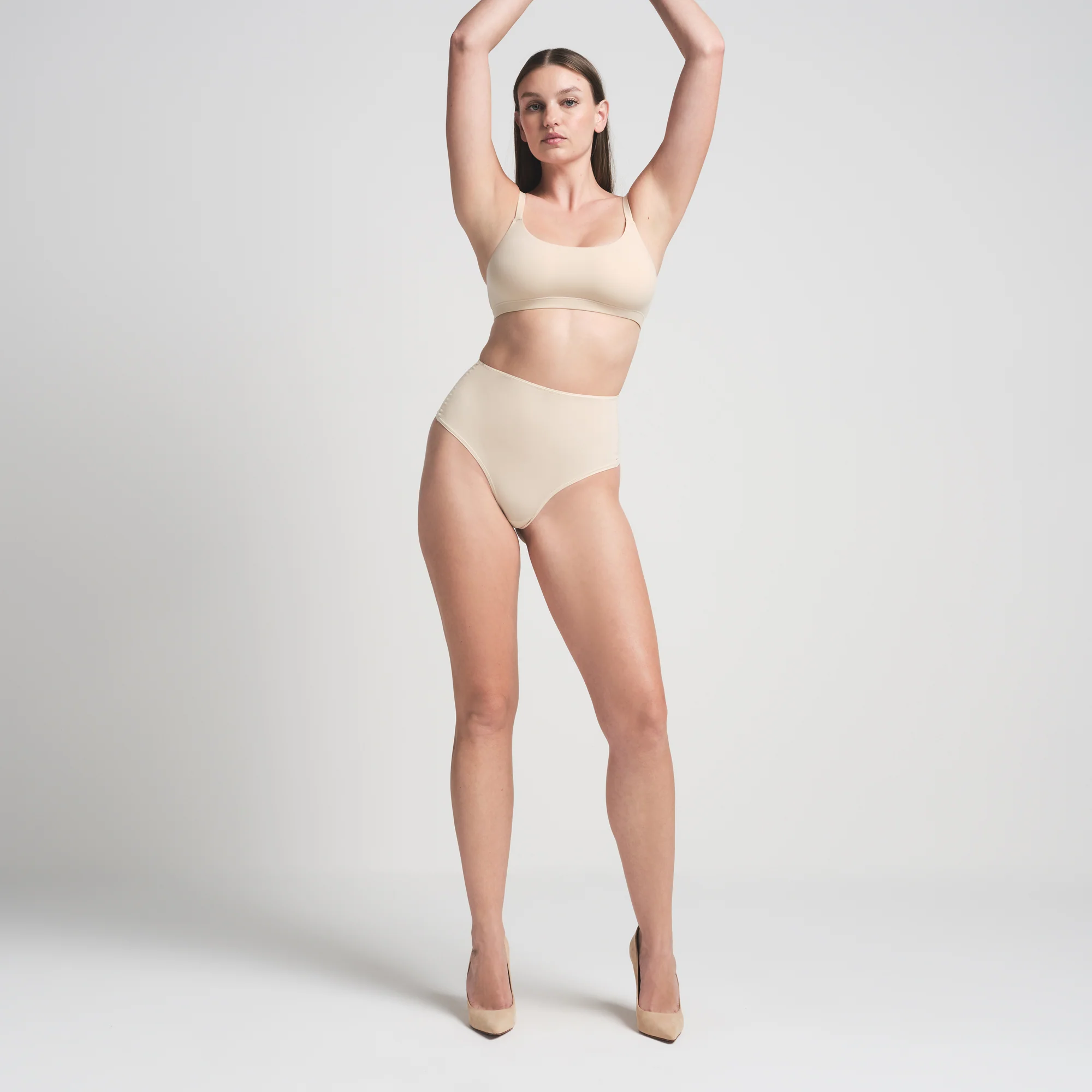 FITS EVERYBODY HIGH-WAISTED THONG | SAND - Image 2