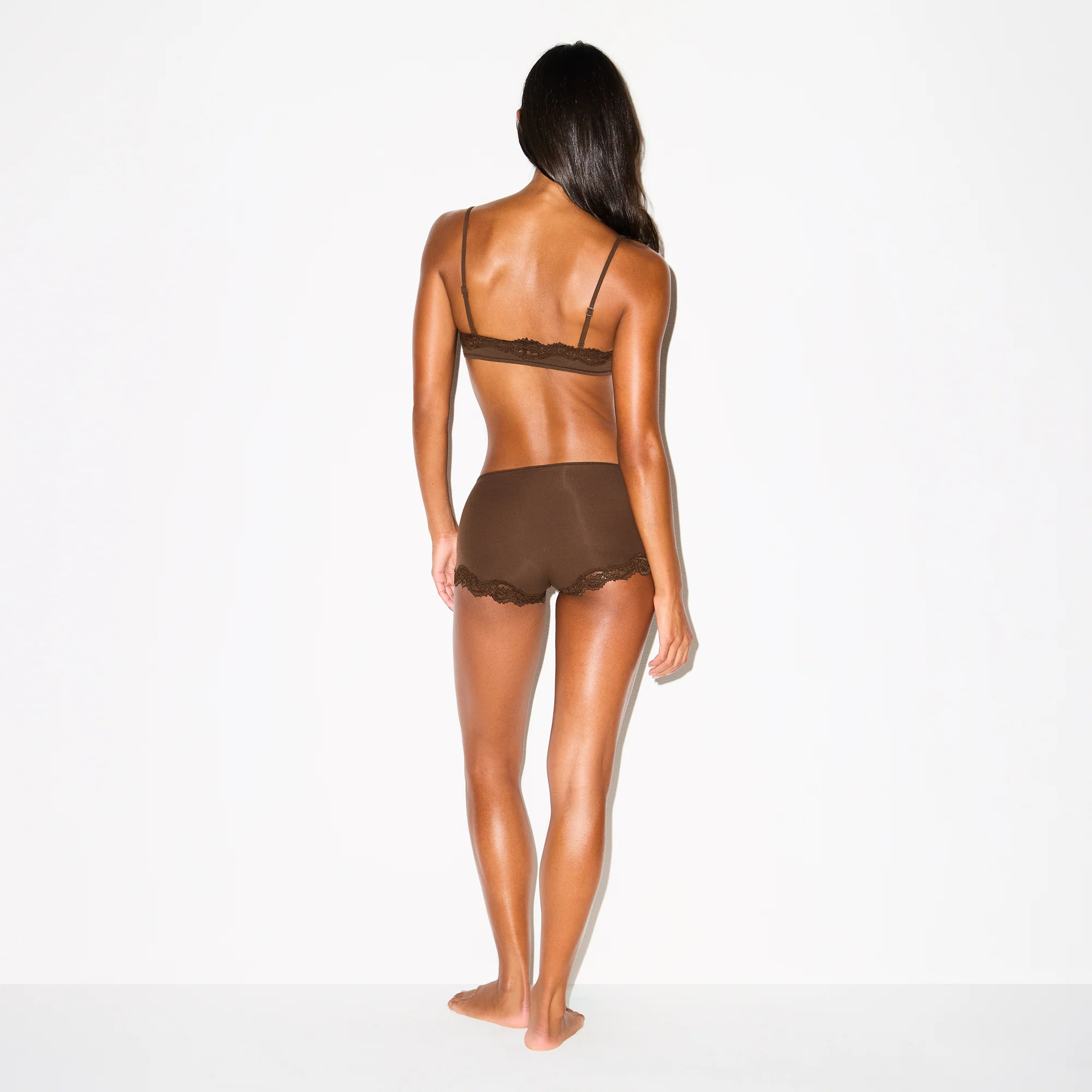 FITS EVERYBODY LACE BOY SHORT | ESPRESSO - Image 5