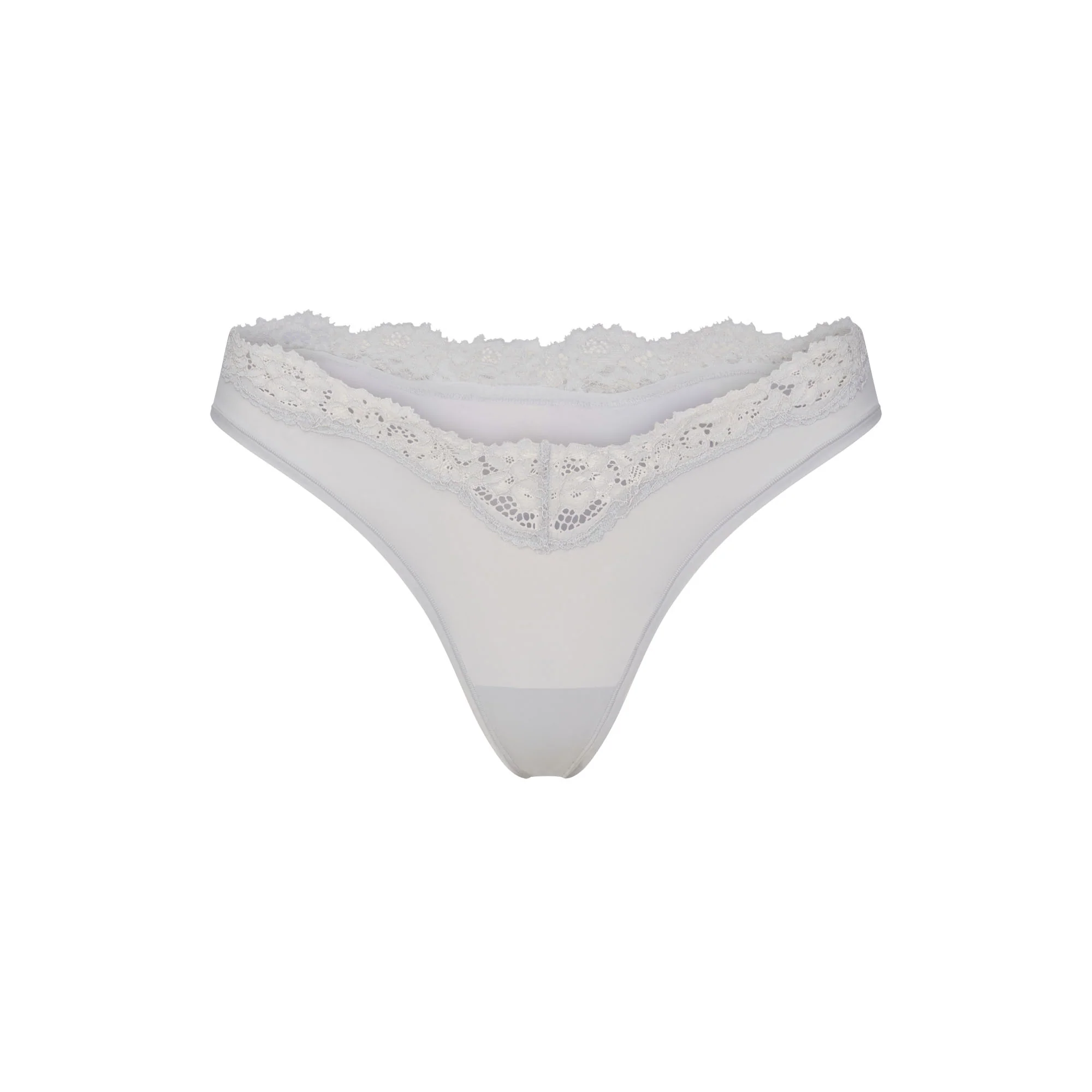 FITS EVERYBODY LACE DIPPED THONG 5-PACK | IVORY PEARL BOW MULTI - Image 6