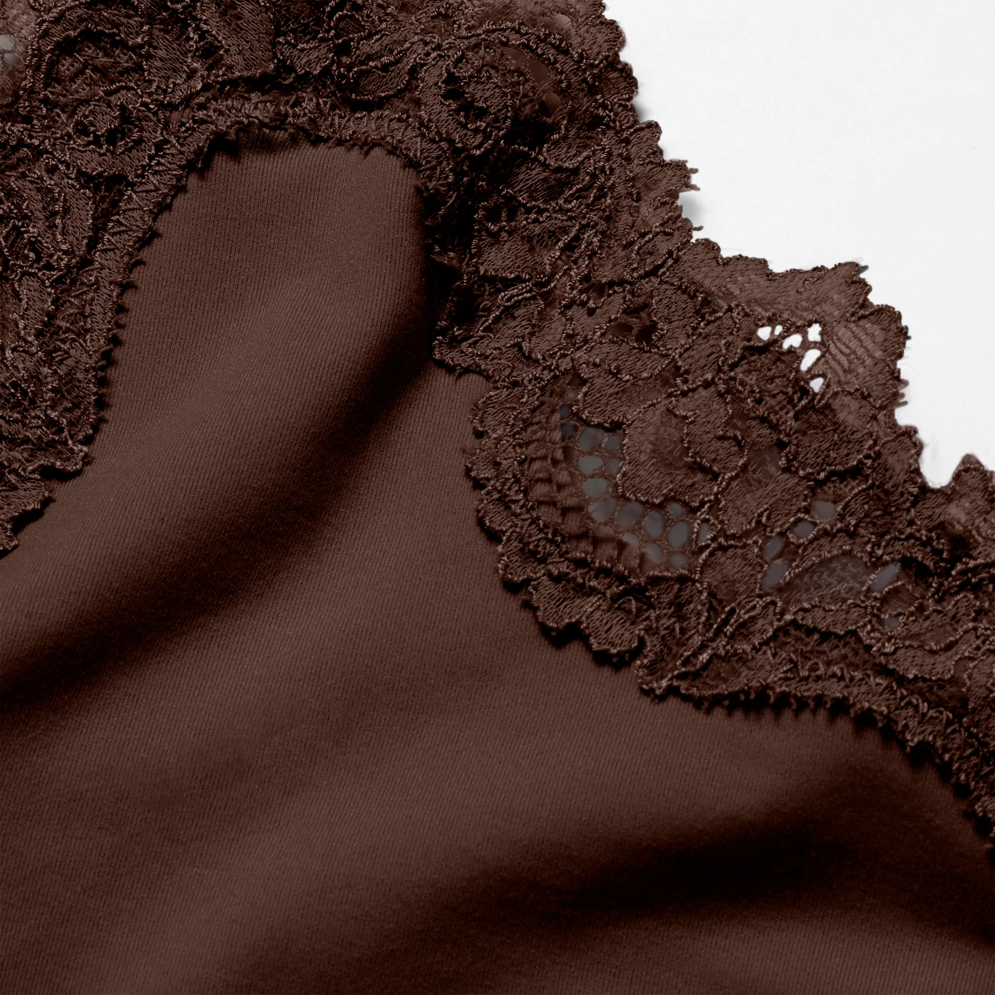 FITS EVERYBODY LACE SCOOP BRALETTE | ESPRESSO - Image 6