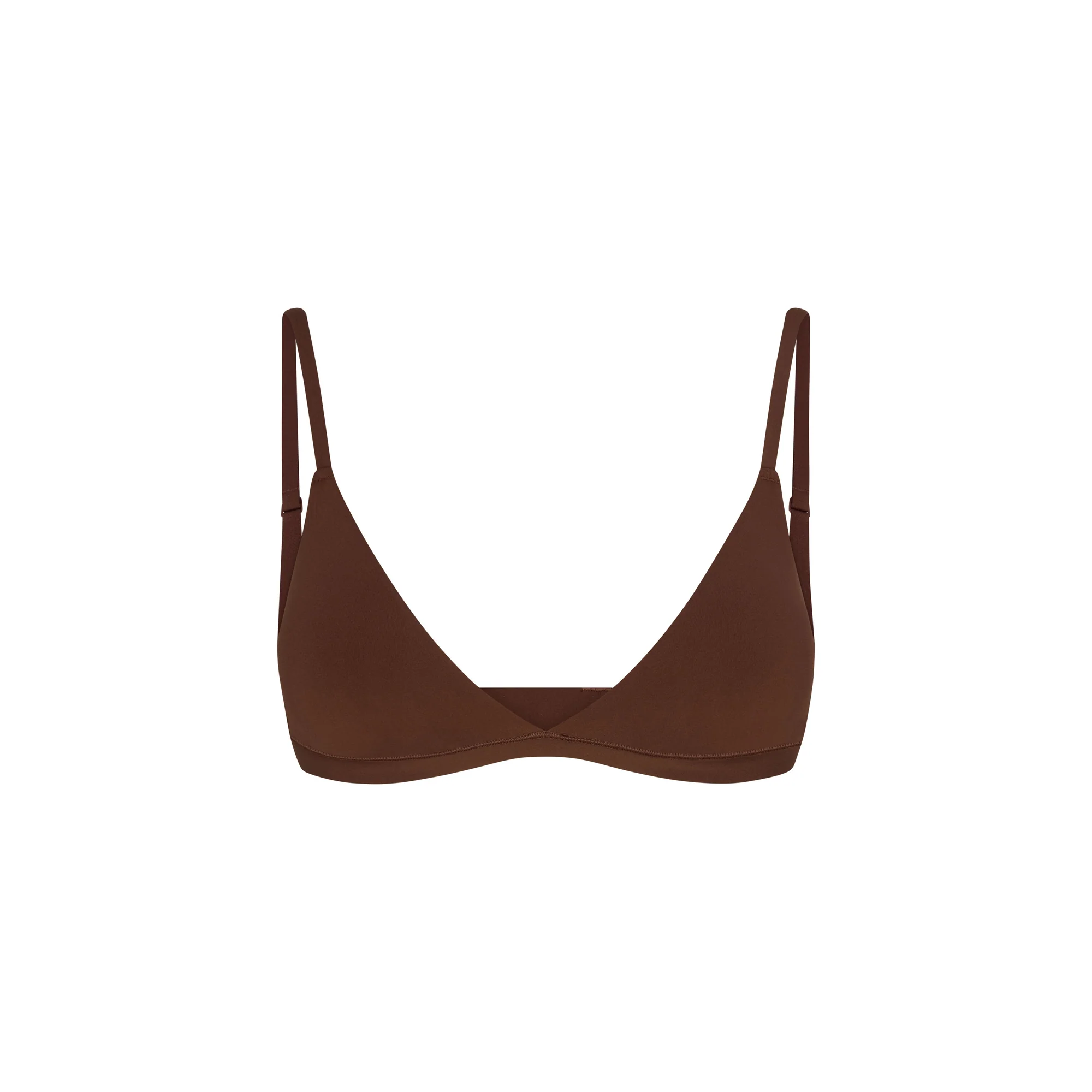 FITS EVERYBODY MASTECTOMY TRIANGLE BRALETTE | COCOA