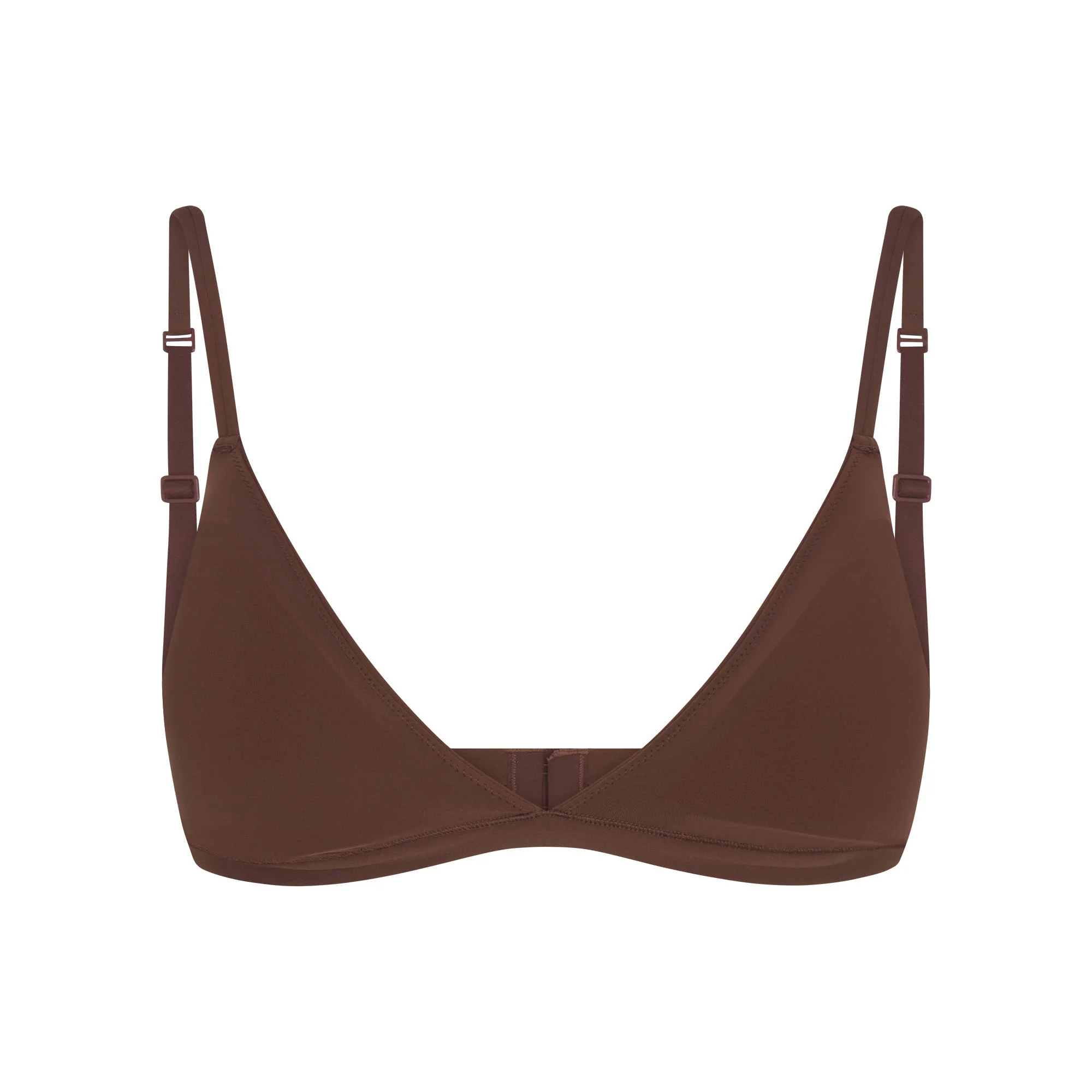 FITS EVERYBODY MASTECTOMY TRIANGLE BRALETTE | COCOA - Image 4