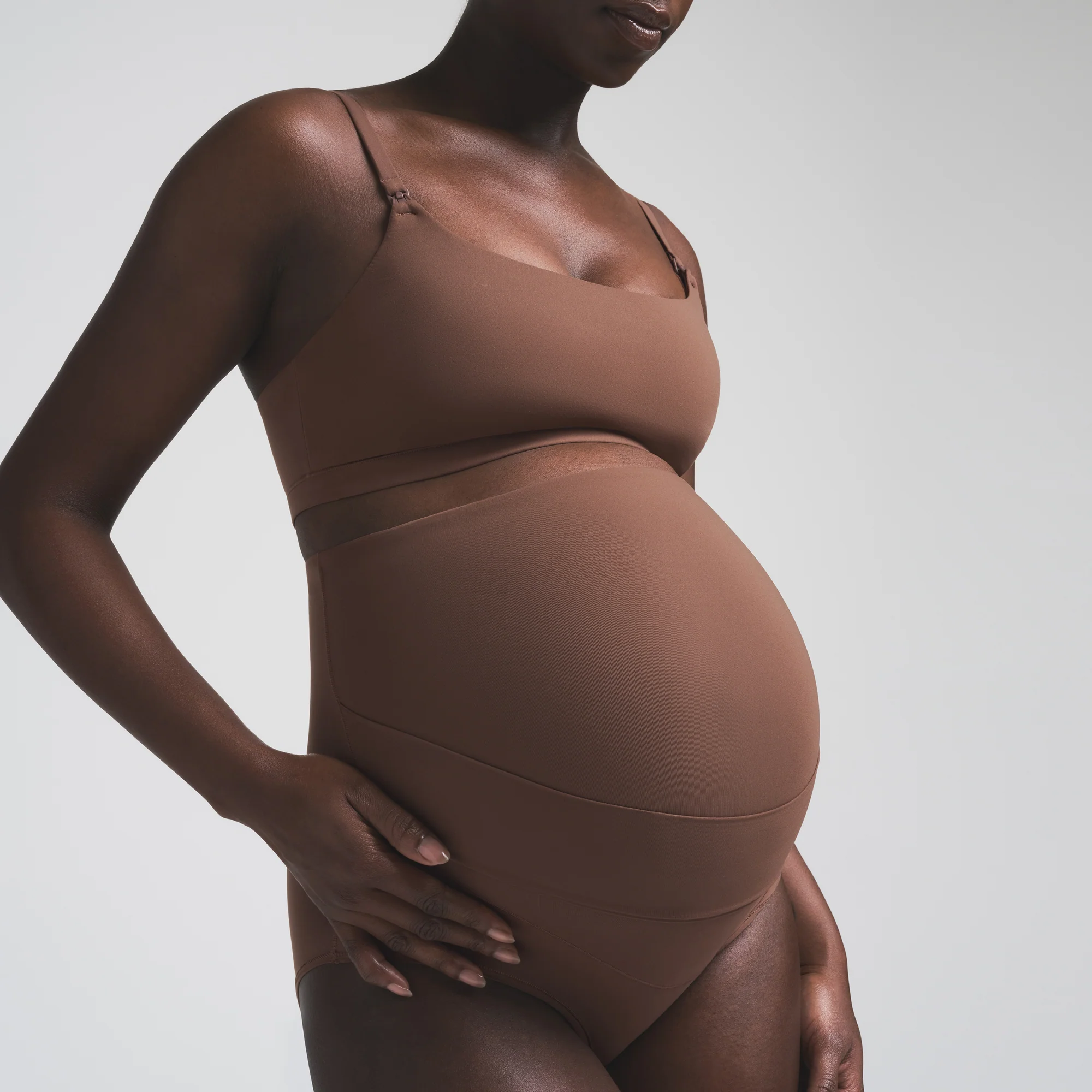 FITS EVERYBODY MATERNITY BANDED HIGH-WAISTED BRIEF | JASPER - Image 3