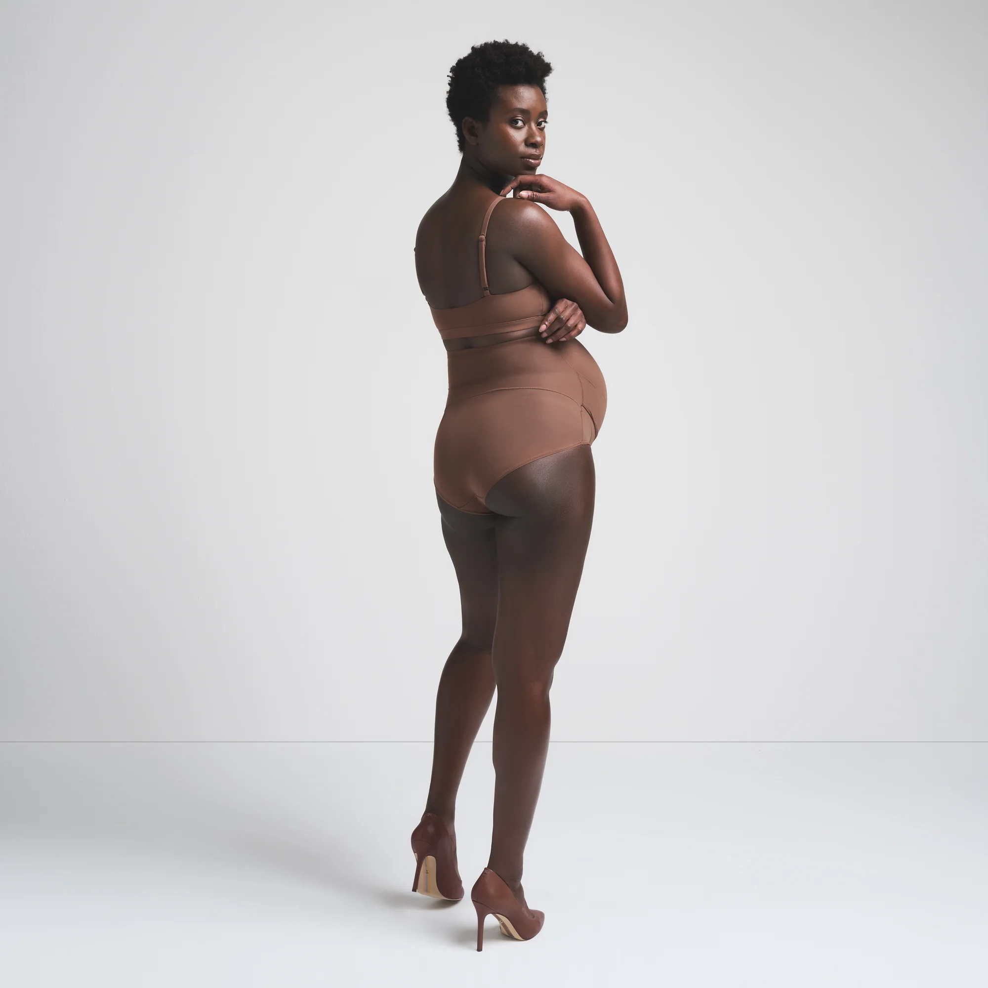 FITS EVERYBODY MATERNITY BANDED HIGH-WAISTED BRIEF | JASPER - Image 5