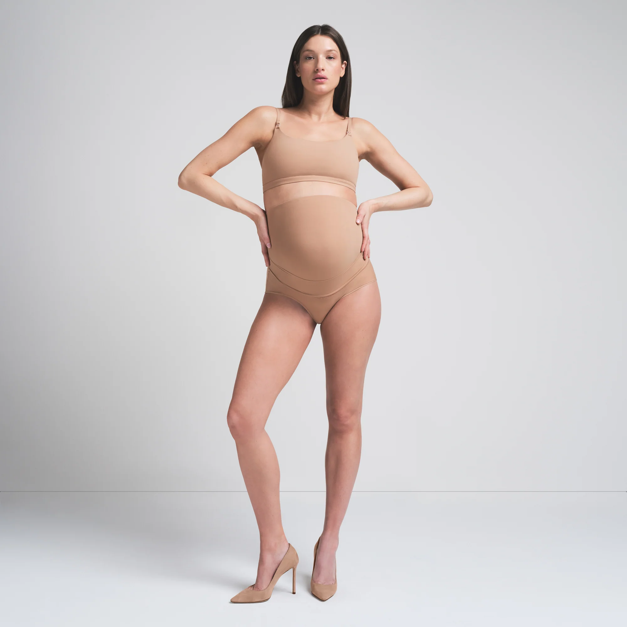 FITS EVERYBODY MATERNITY BANDED HIGH-WAISTED BRIEF | SIENNA - Image 5