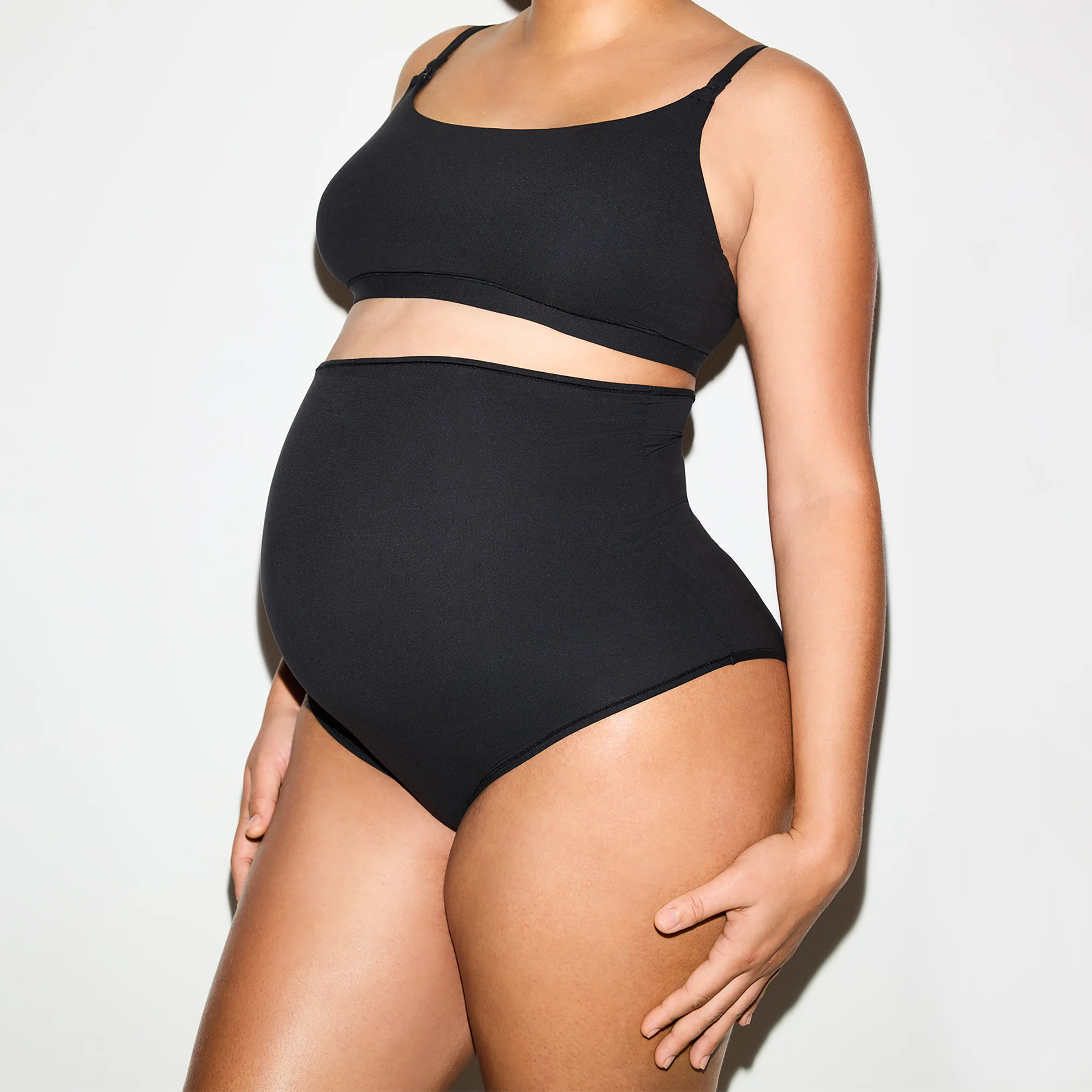 FITS EVERYBODY MATERNITY HIGH-WAISTED BRIEF 5-PACK | ONYX - Image 3