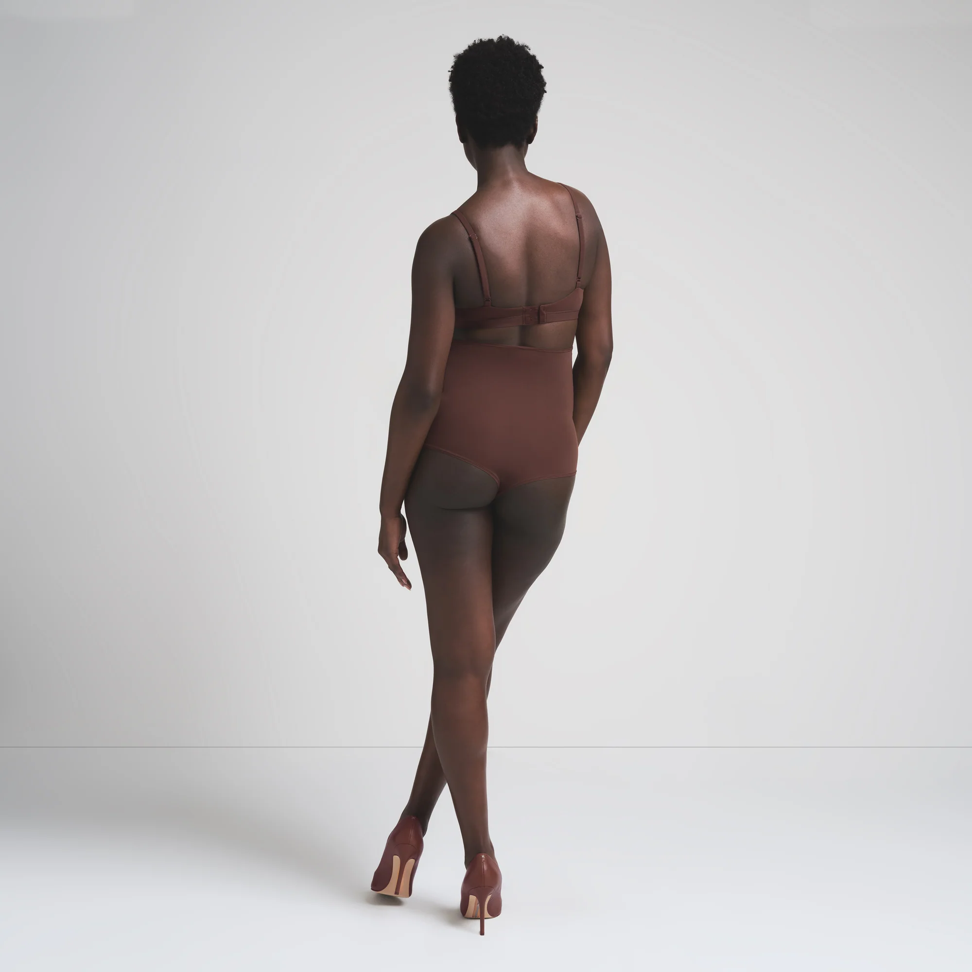 FITS EVERYBODY MATERNITY HIGH-WAISTED BRIEF | COCOA - Image 4