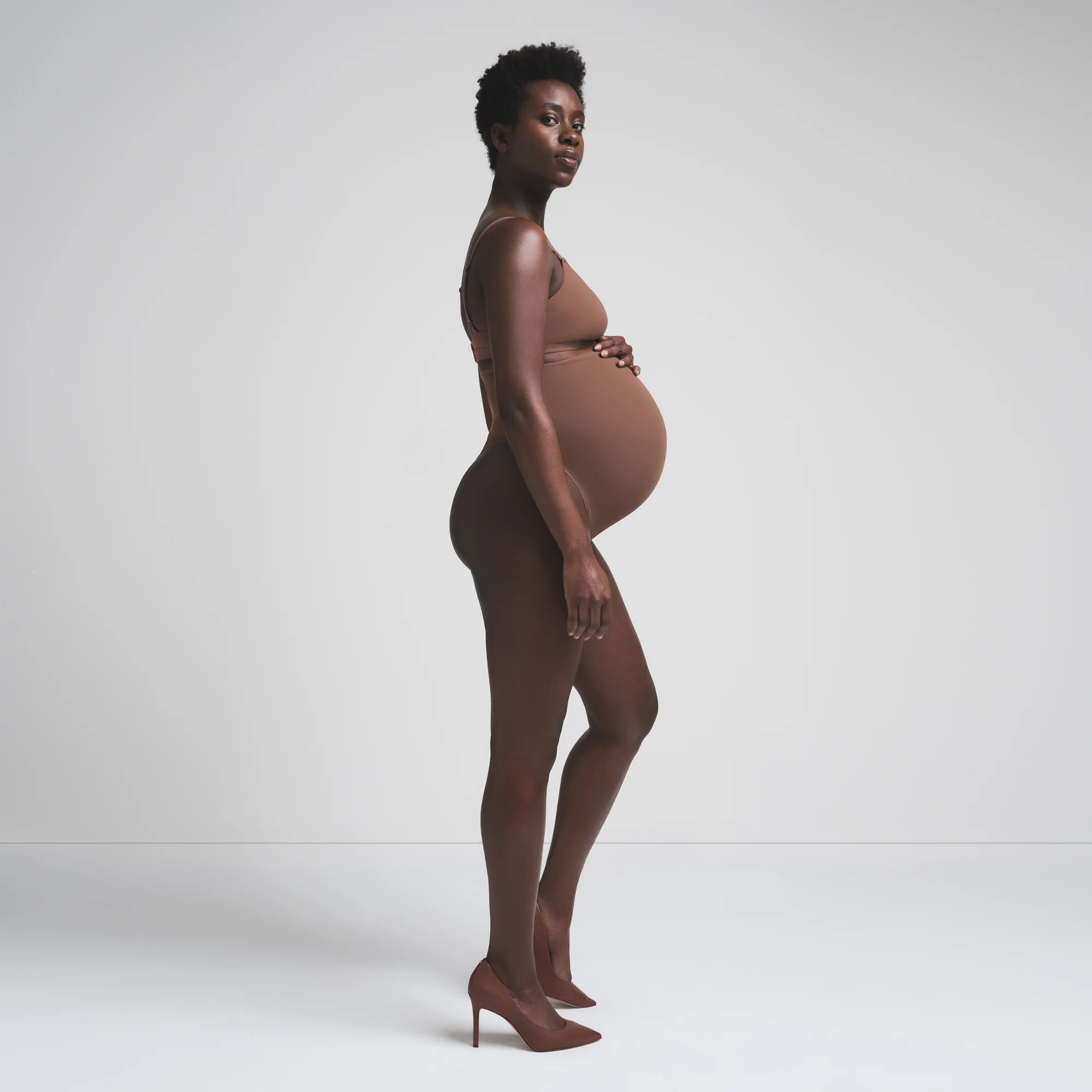 FITS EVERYBODY MATERNITY HIGH-WAISTED THONG | JASPER - Image 2