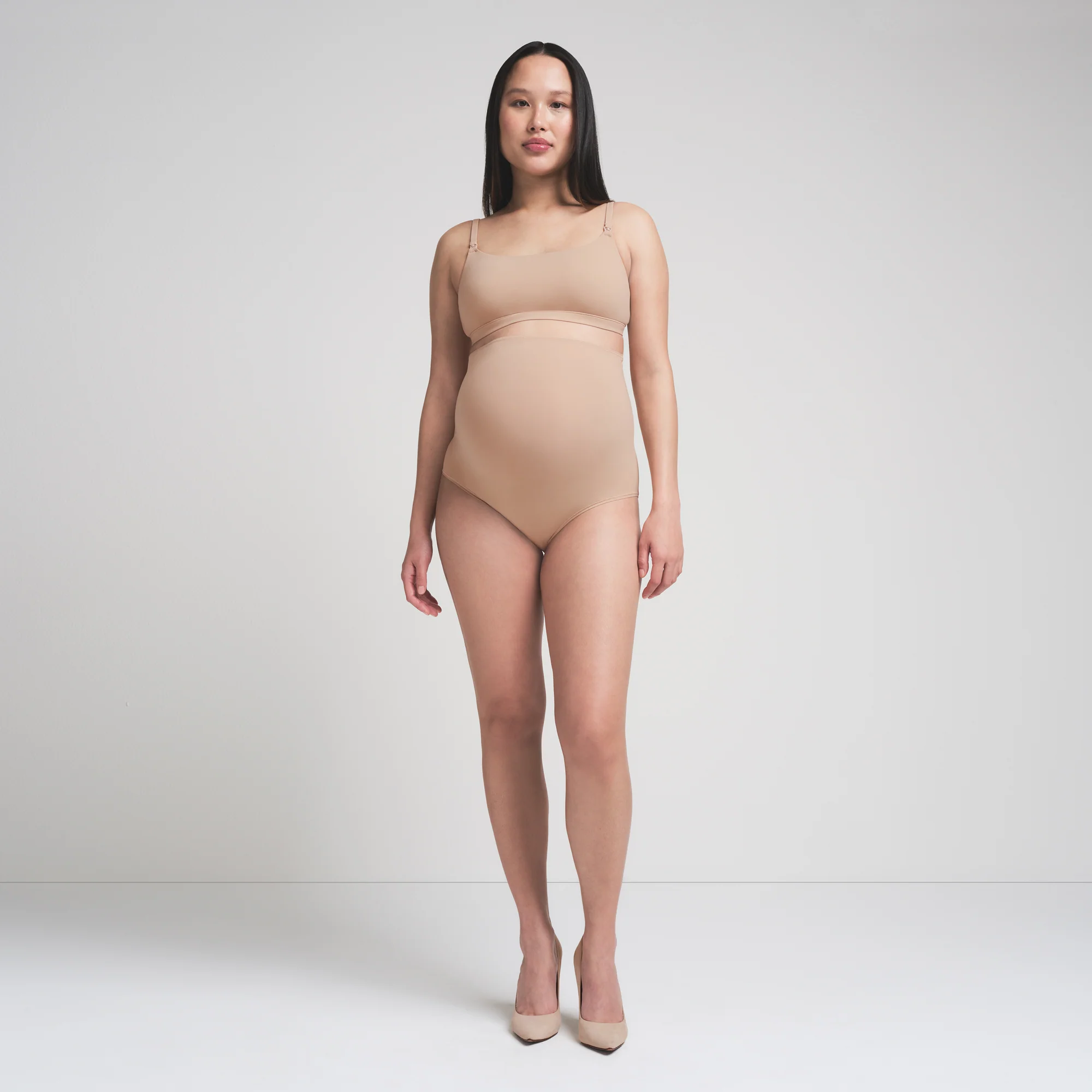 FITS EVERYBODY MATERNITY NURSING SCOOP BRALETTE | CLAY - Image 5