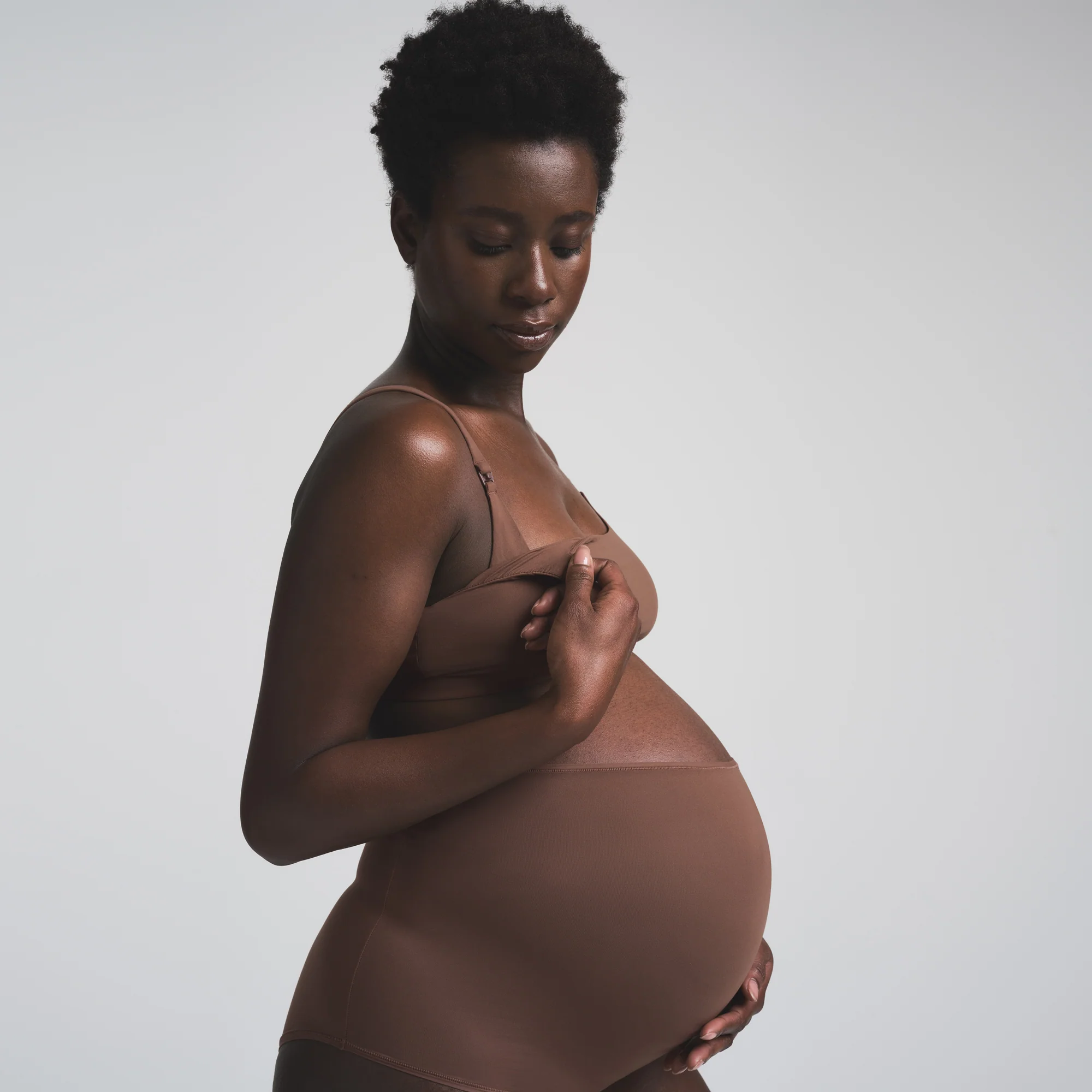 FITS EVERYBODY MATERNITY NURSING SCOOP BRALETTE | JASPER - Image 3