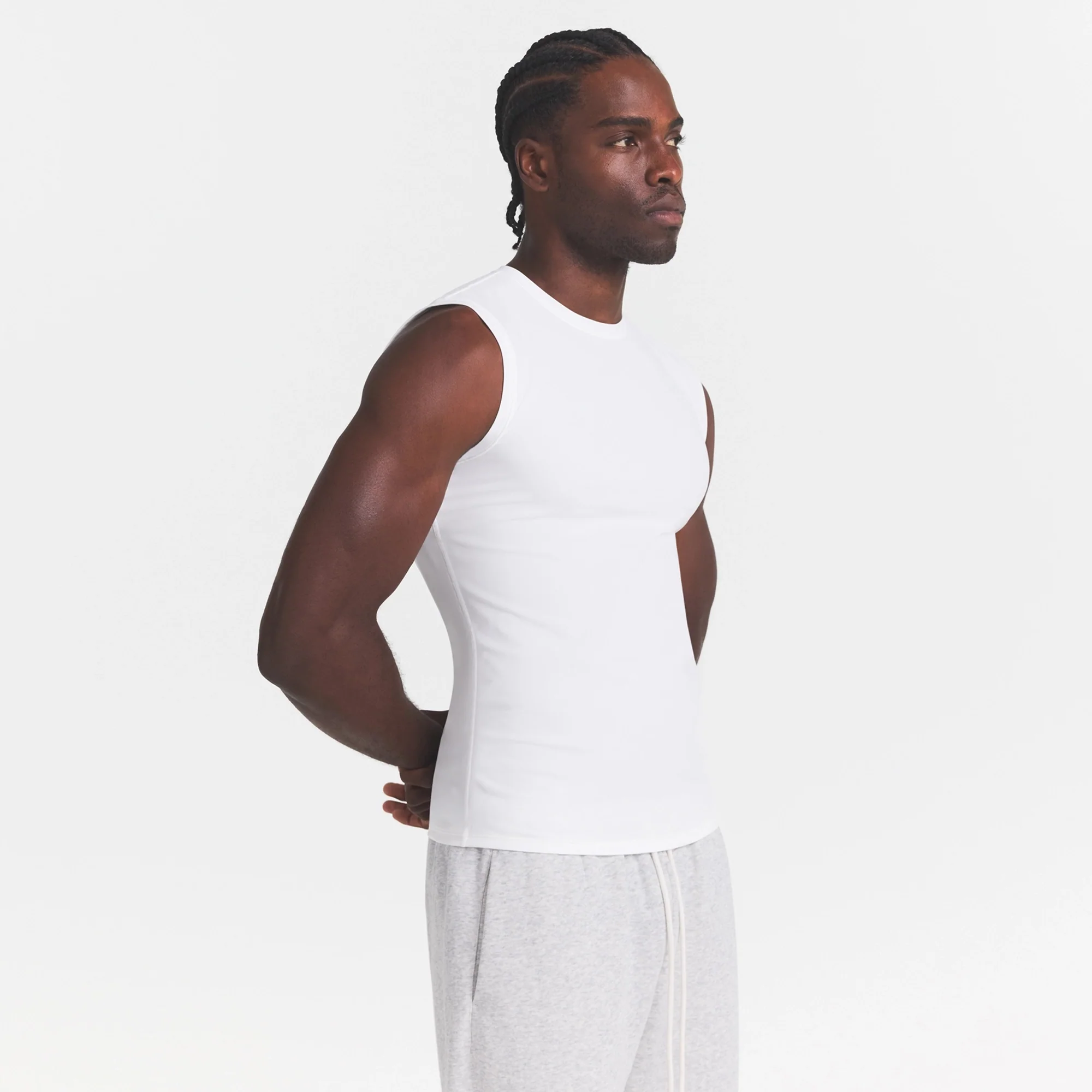 FITS EVERYBODY MENS SLIM TANK | MARBLE - Image 3