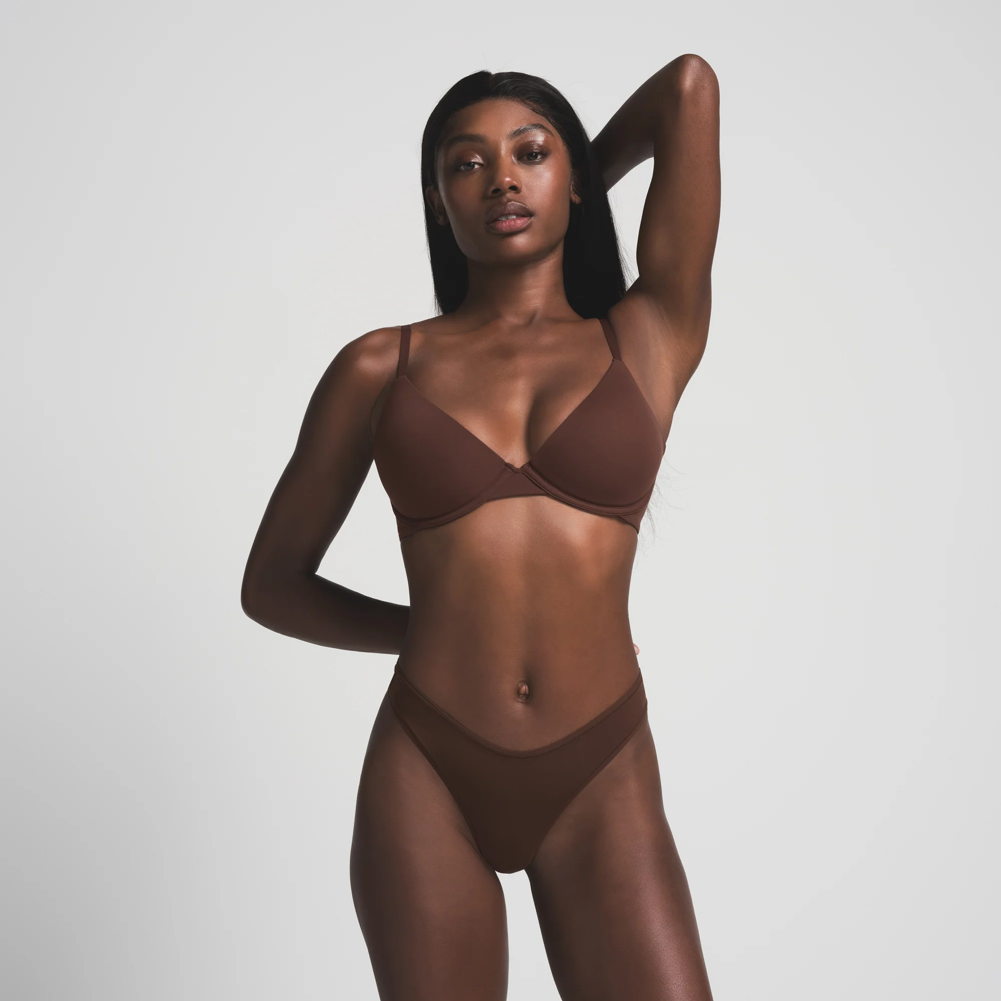FITS EVERYBODY PLUNGE BRA | COCOA - Image 3