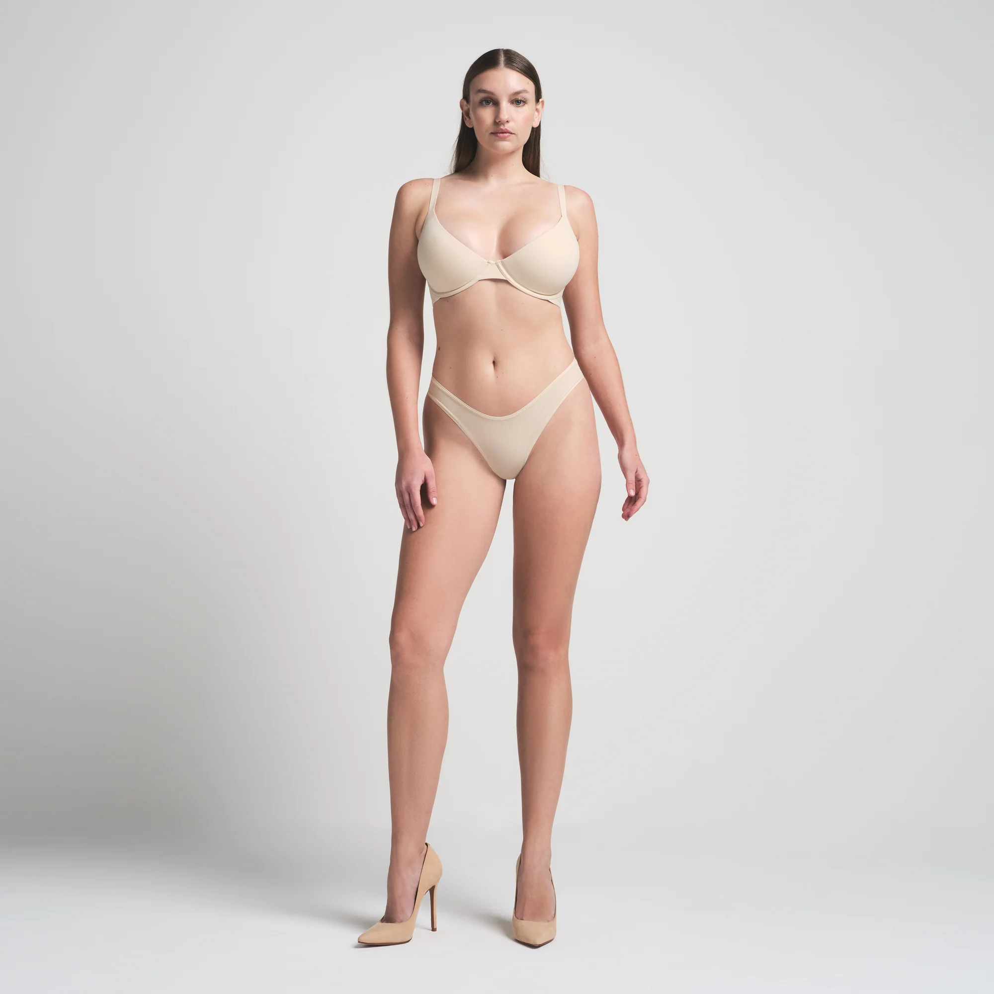 FITS EVERYBODY PLUNGE BRA | SAND - Image 2