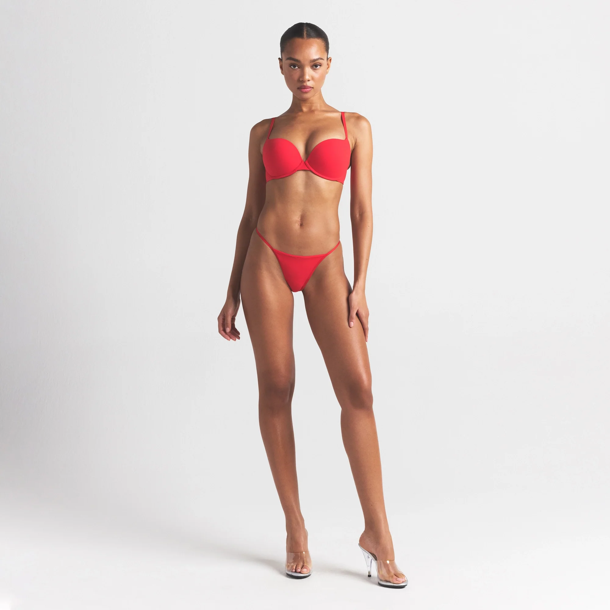 FITS EVERYBODY PUSH-UP BRA | CHERRY - Image 2