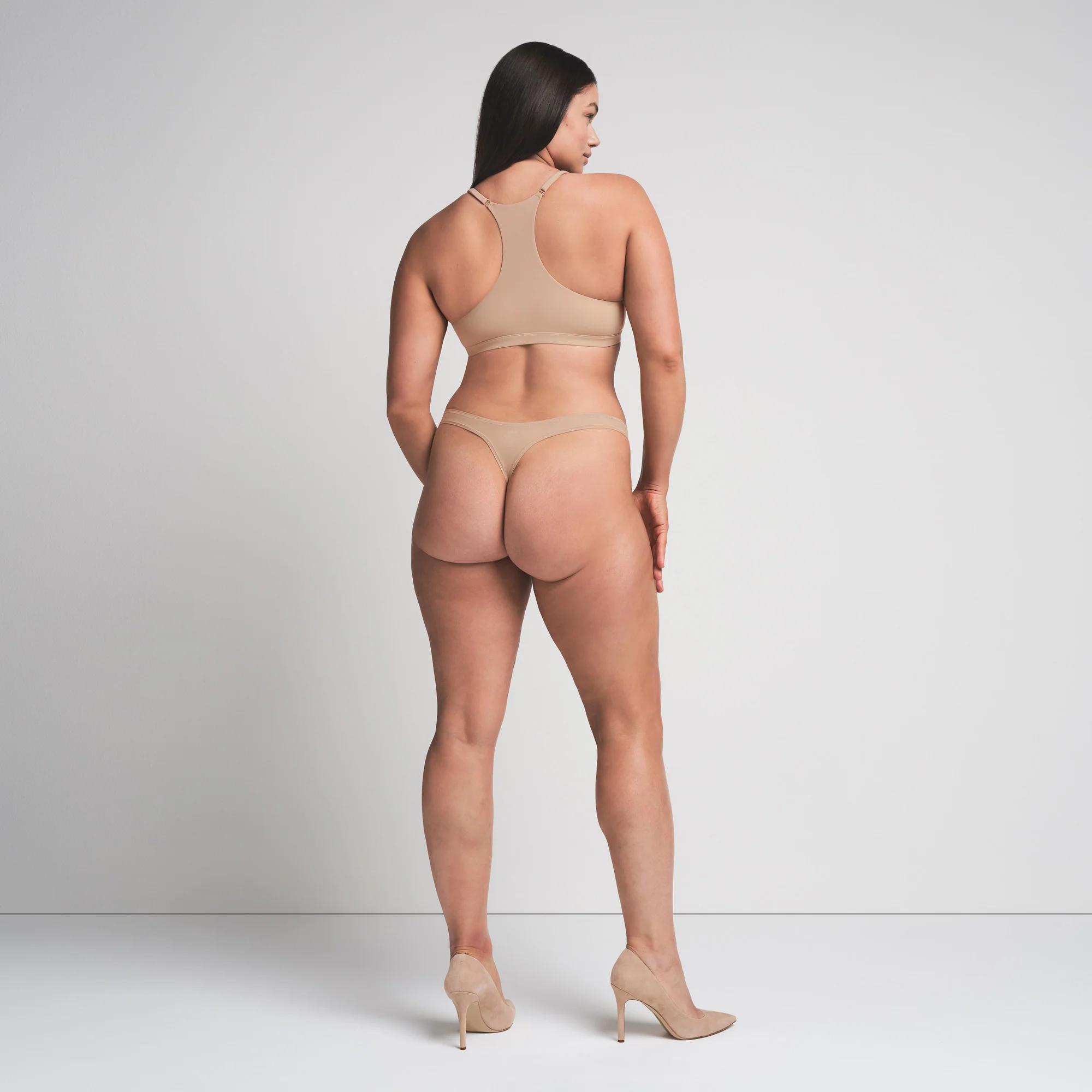 FITS EVERYBODY RACERBACK TRIANGLE BRALETTE | CLAY - Image 8