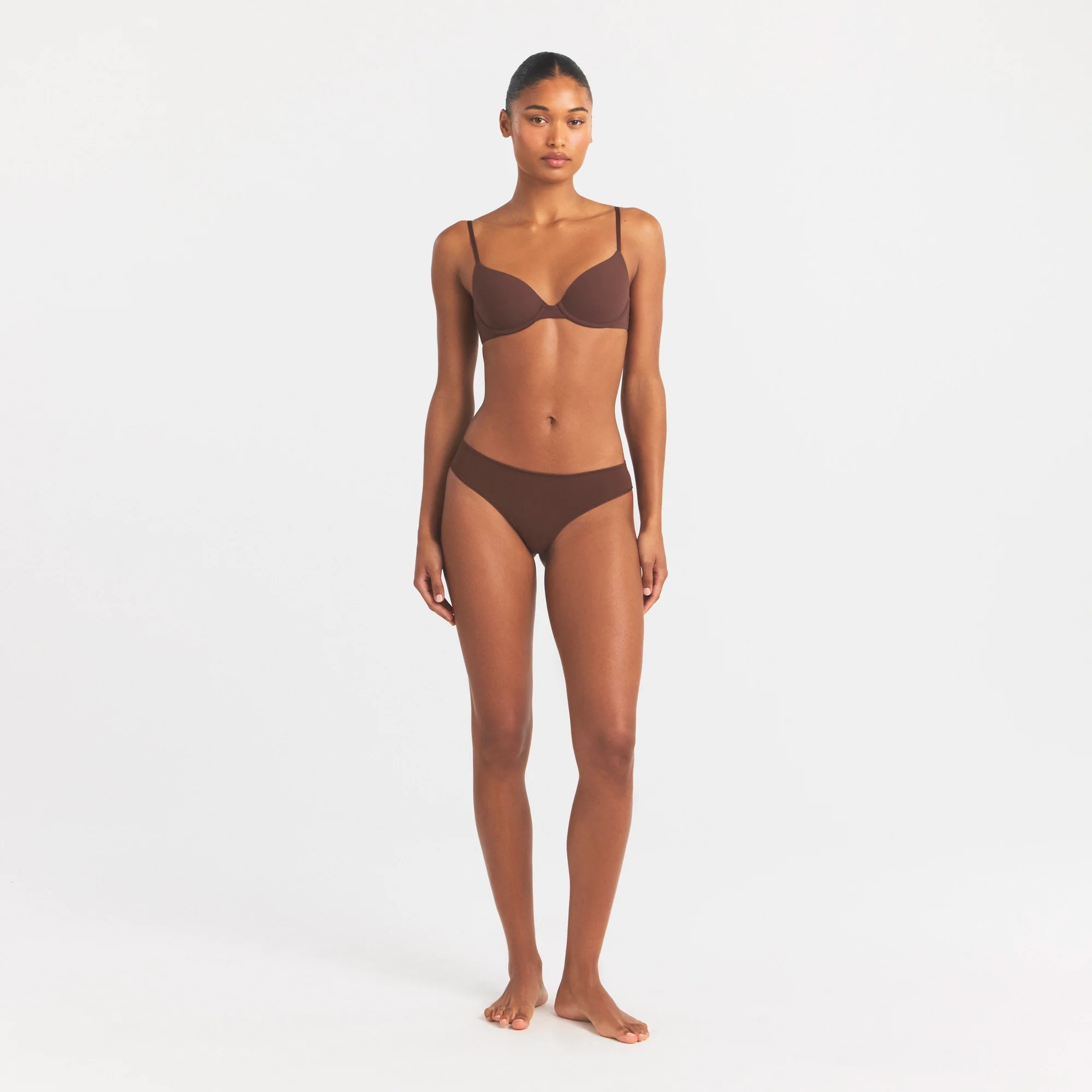 FITS EVERYBODY T-SHIRT BRA | COCOA - Image 2