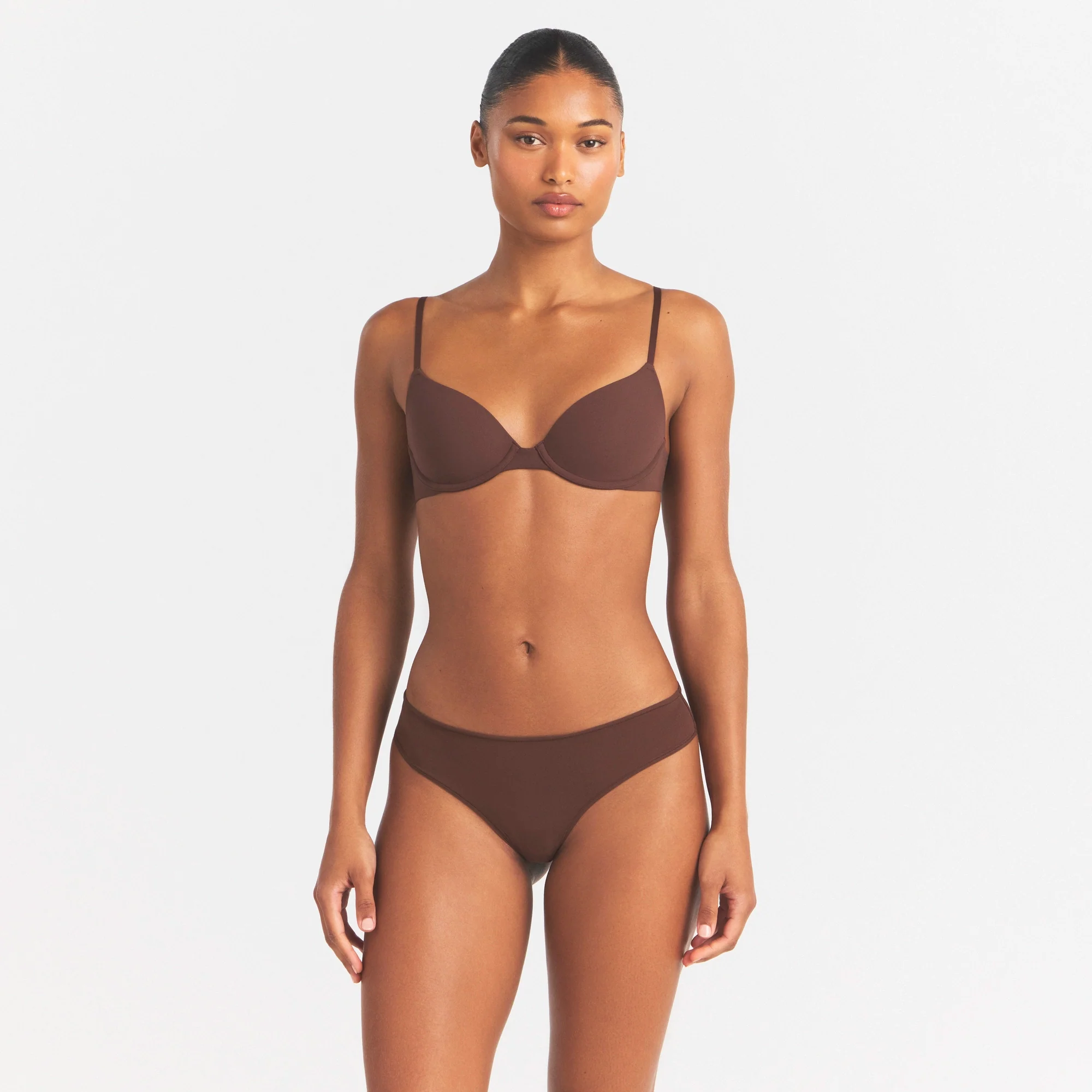 FITS EVERYBODY T-SHIRT BRA | COCOA - Image 3