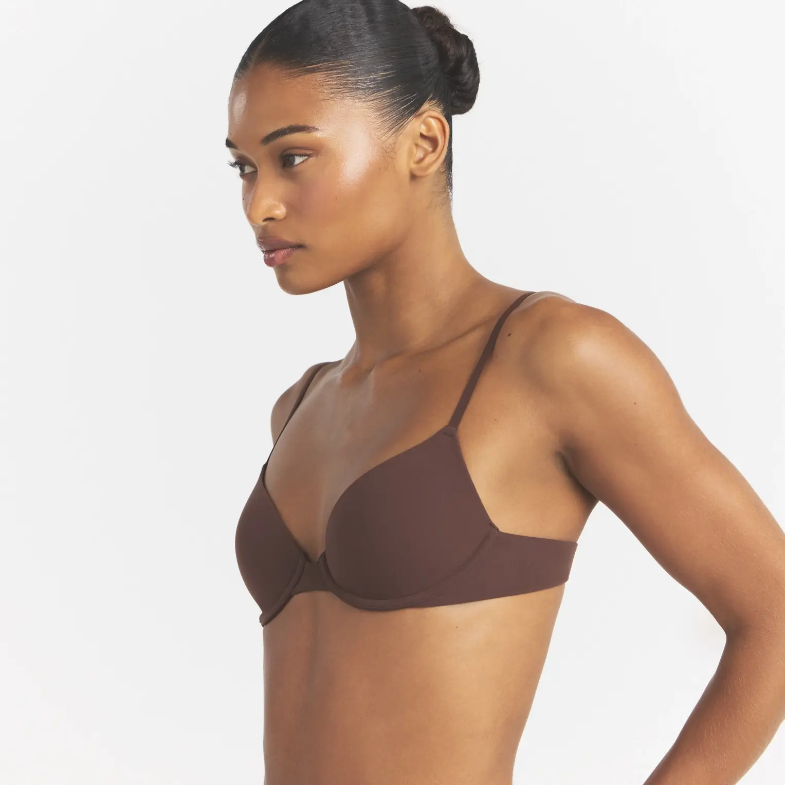 FITS EVERYBODY T-SHIRT BRA | COCOA - Image 4
