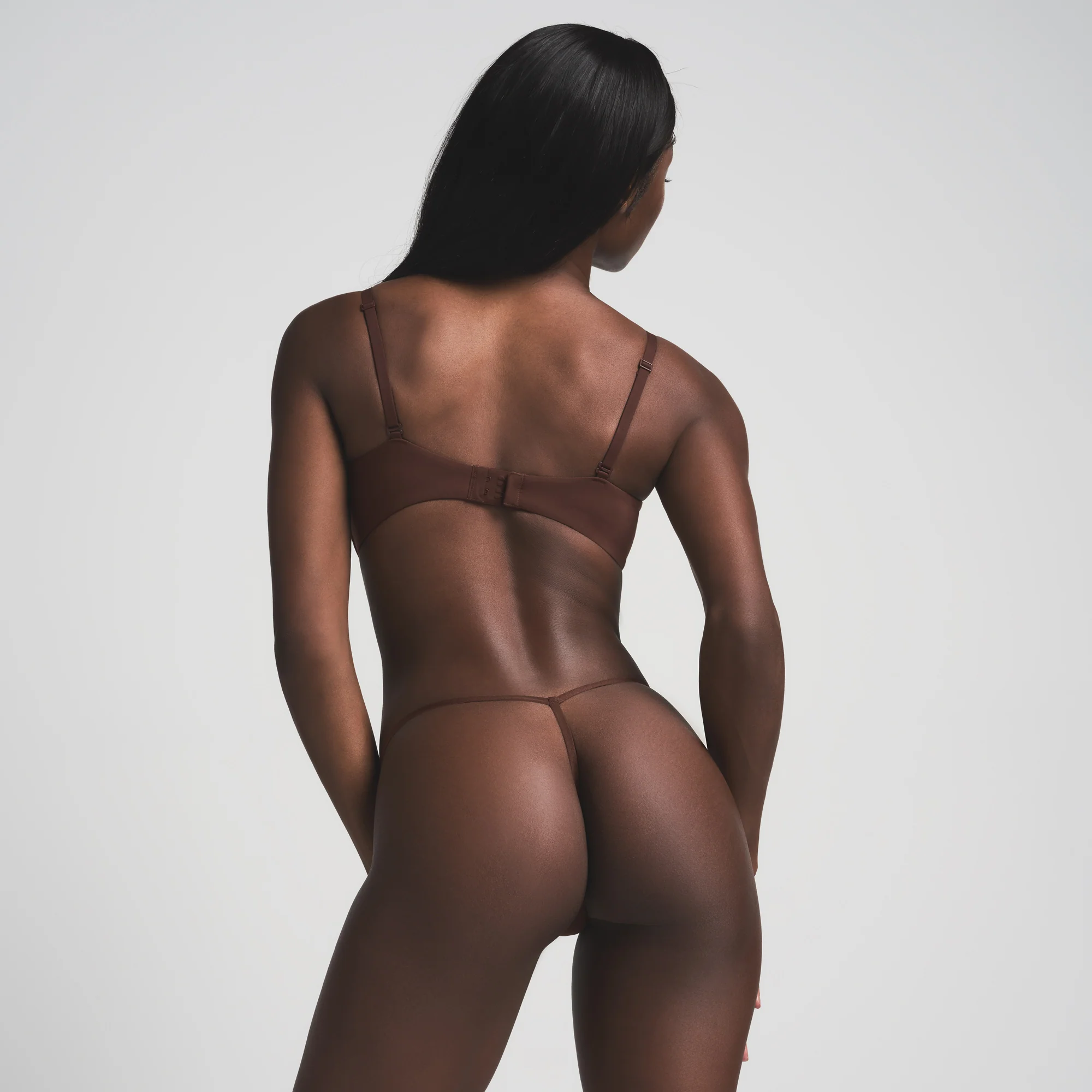 FITS EVERYBODY T-STRING THONG | COCOA - Image 4