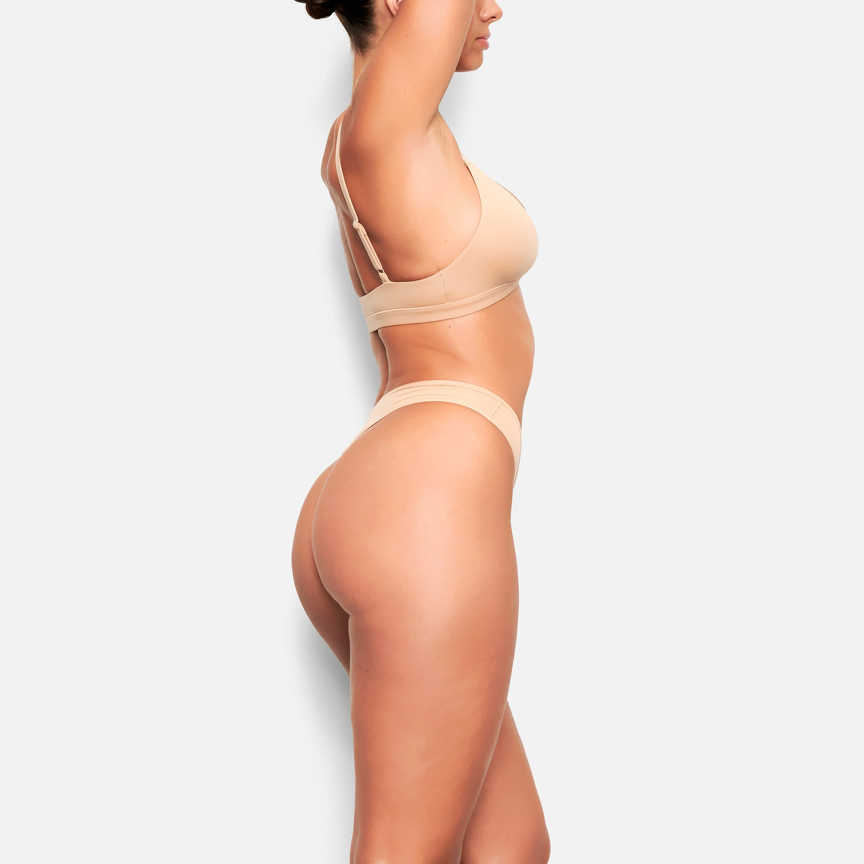 FITS EVERYBODY TRIANGLE BRALETTE | CLAY - Image 3