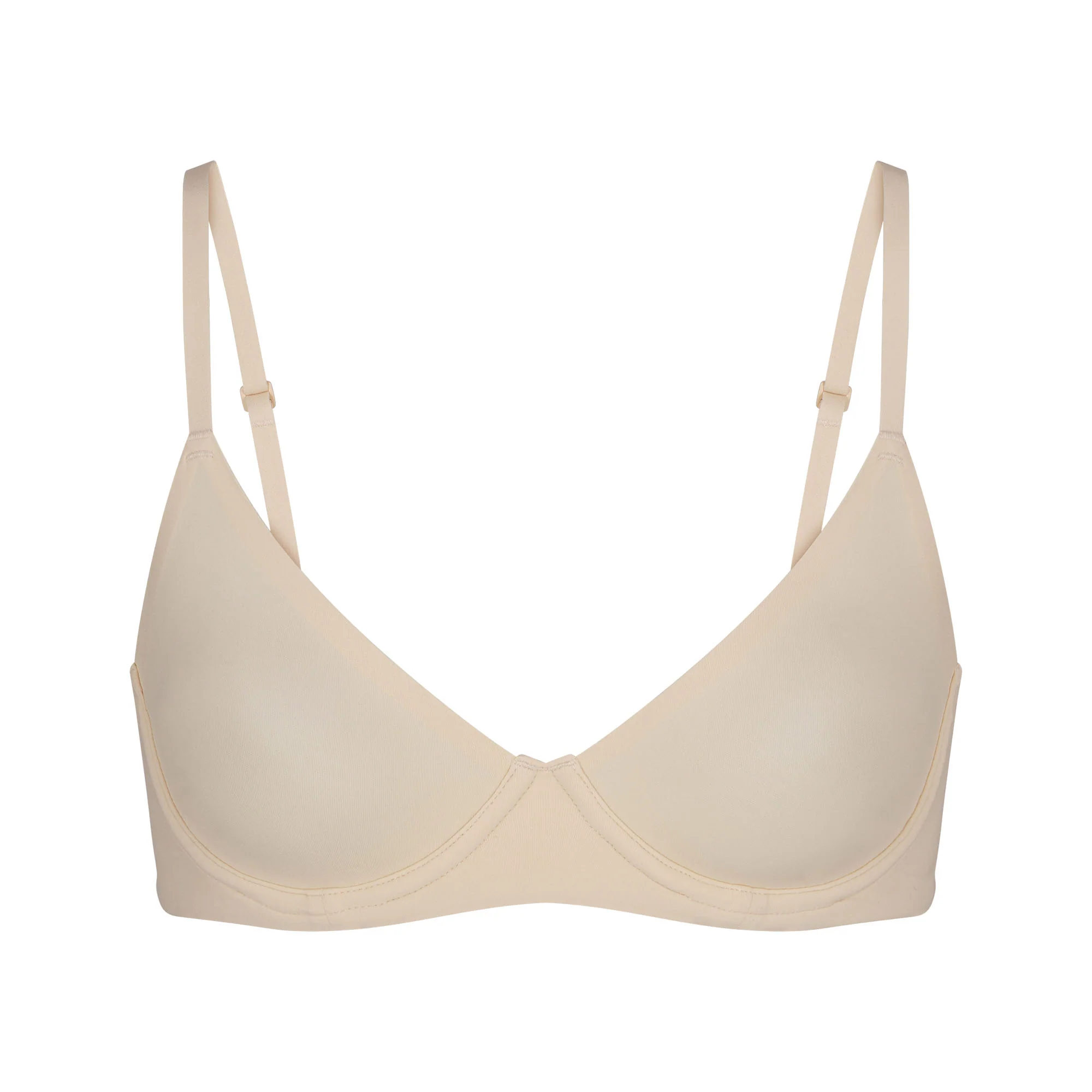 FITS EVERYBODY UNLINED DEMI BRA | SAND