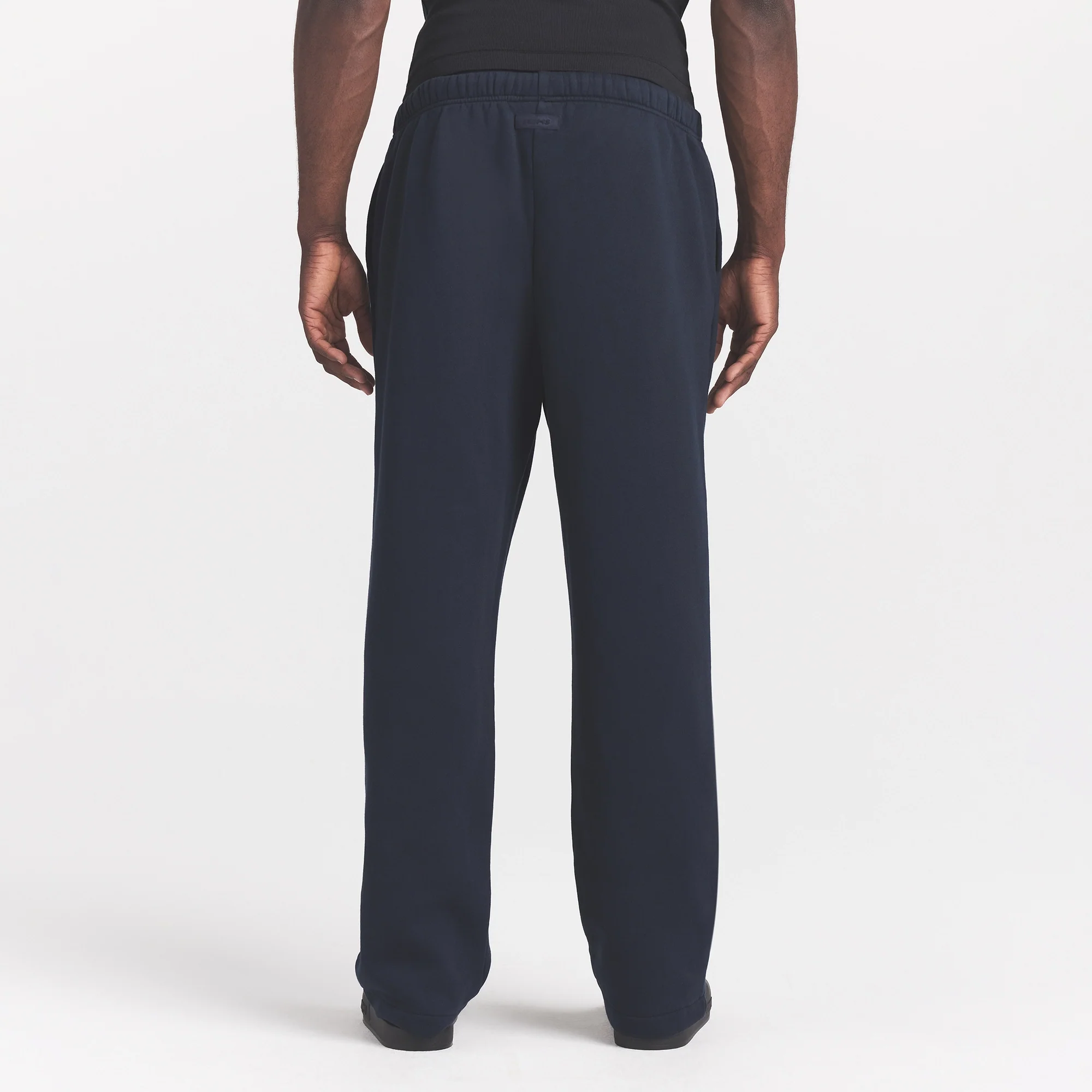 FLEECE LOUNGE MENS CLASSIC STRAIGHT LEG PANT | NAVY - Image 6