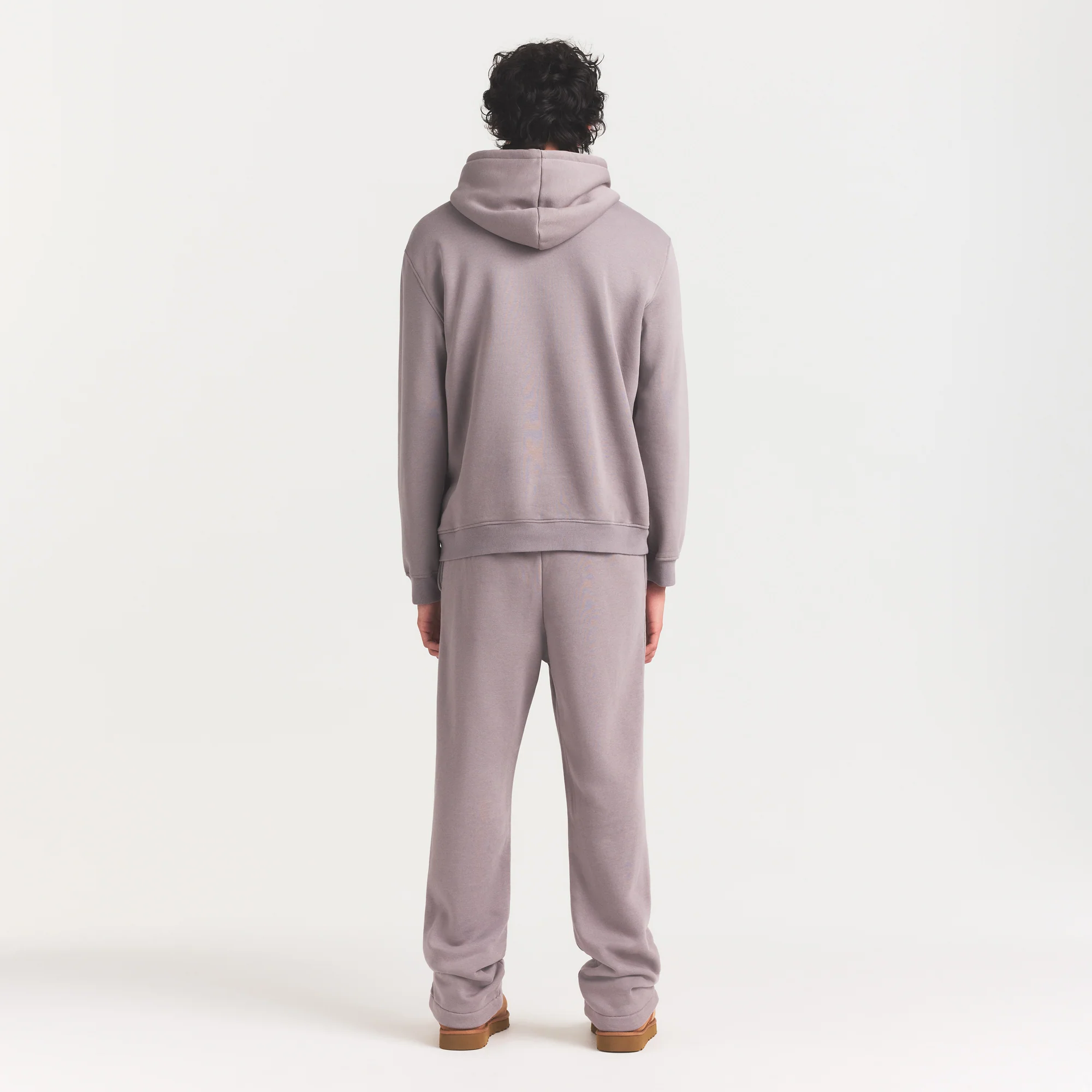 FLEECE LOUNGE MENS CLASSIC STRAIGHT LEG PANT | SHADOW - Image 5