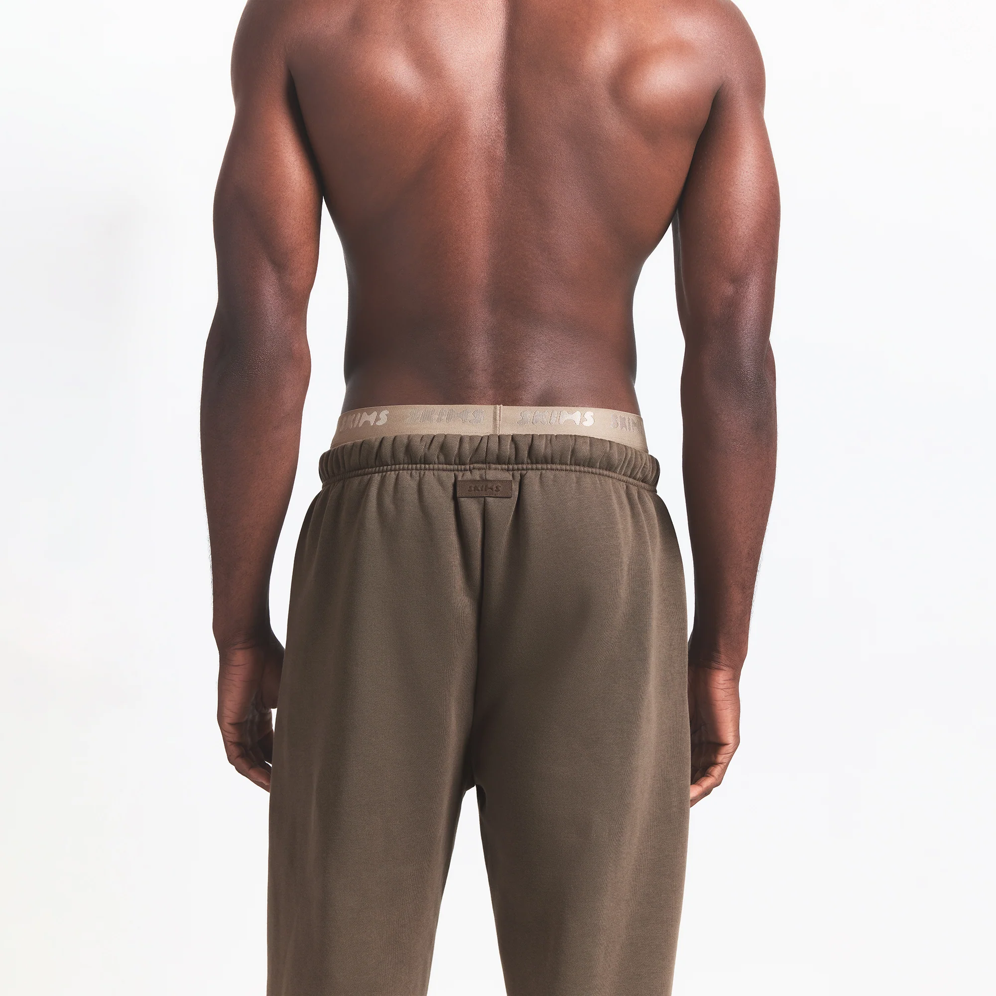 FLEECE LOUNGE MENS RELAXED JOGGER | DRIFTWOOD - Image 7