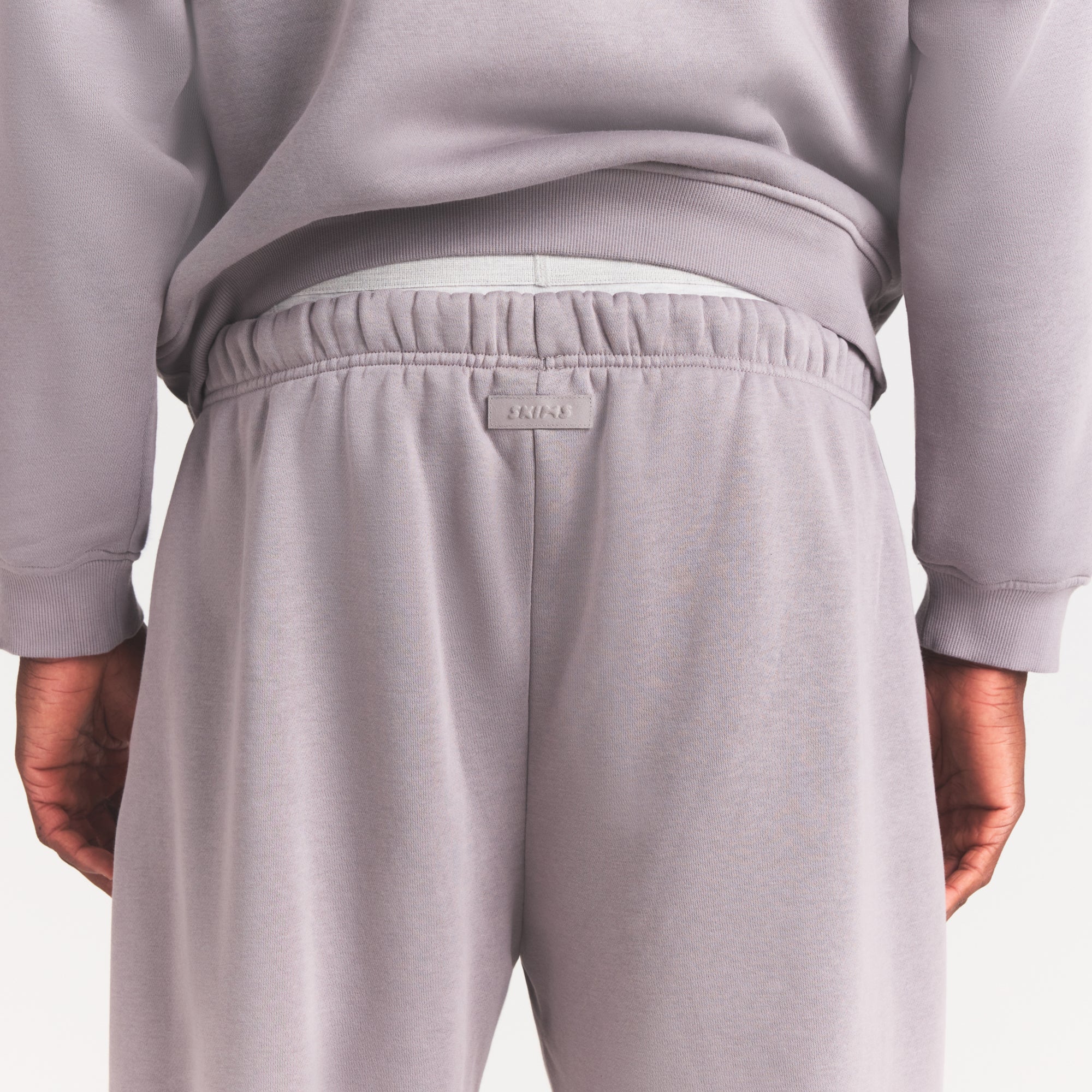 FLEECE LOUNGE MENS RELAXED JOGGER | SHADOW - Image 4