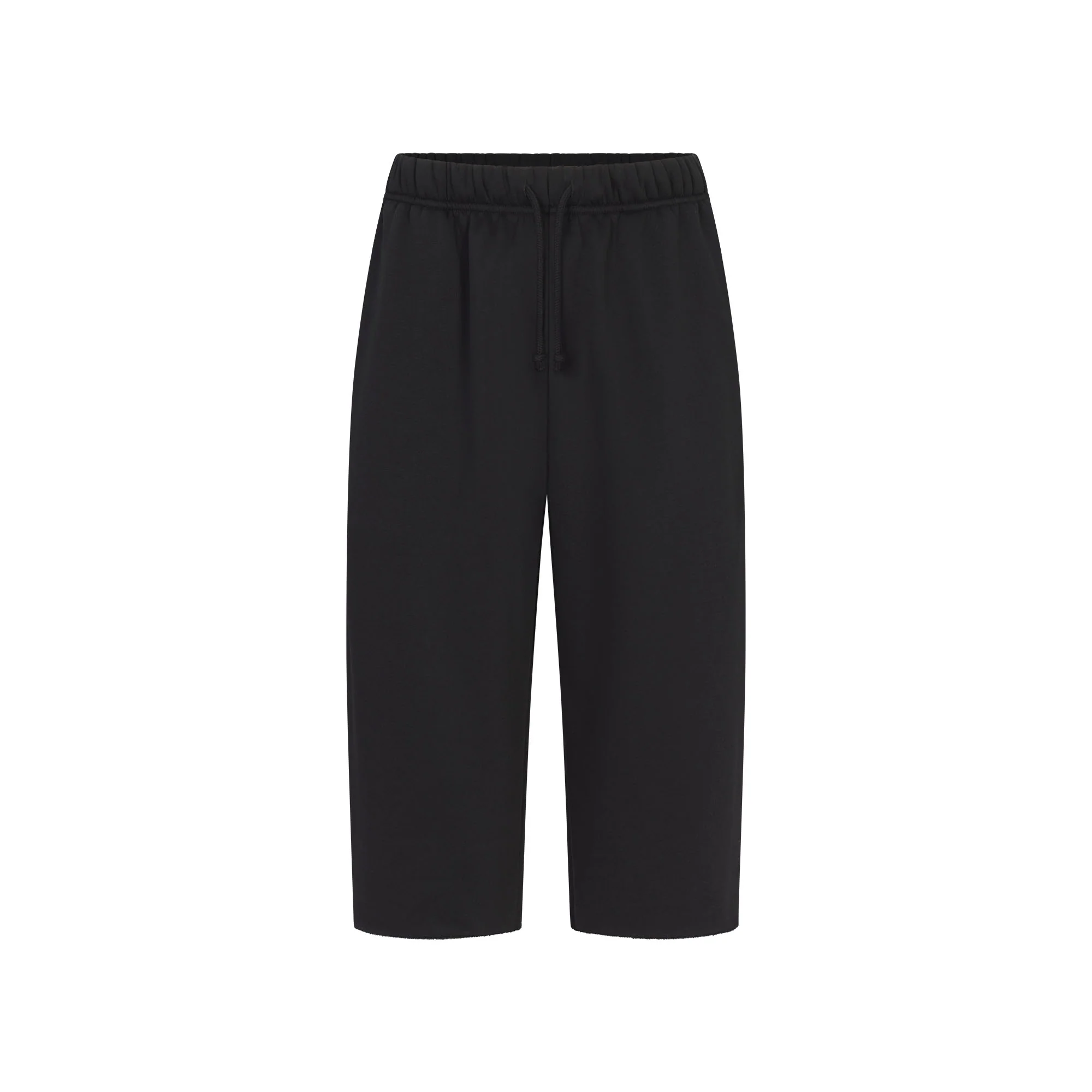 FLEECE LOUNGE MENS RELAXED LONG SHORT | WASHED ONYX
