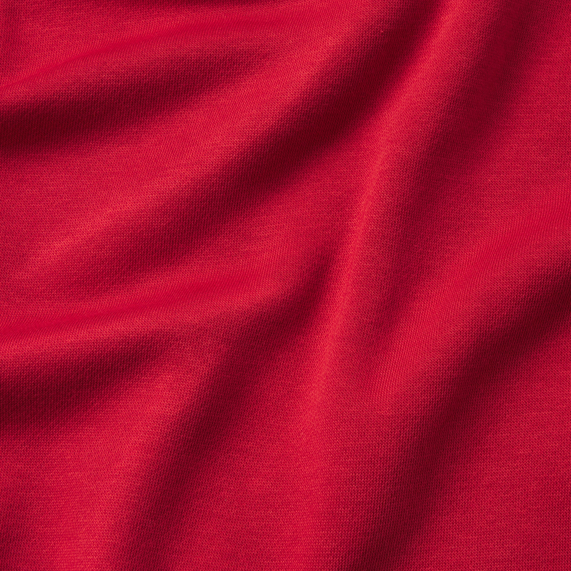 FLEECE LOUNGE MENS RELAXED ZIP UP HOODIE | WASHED RED - Image 6