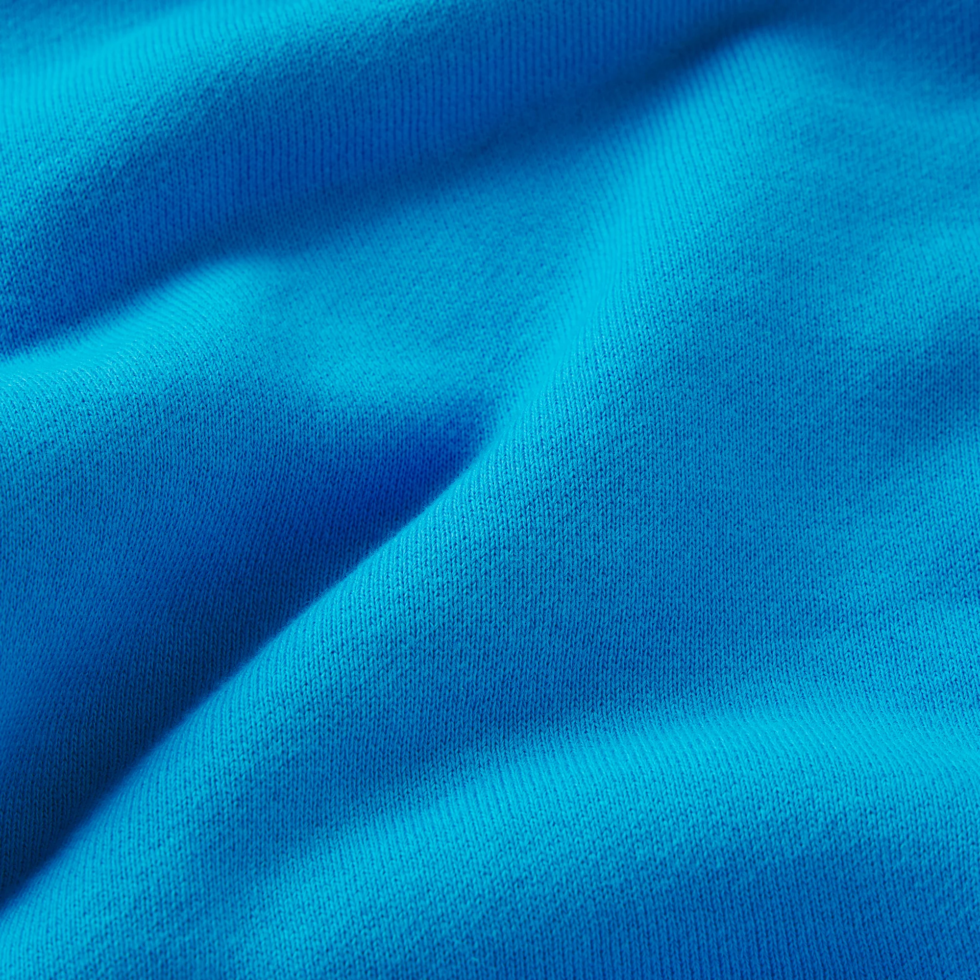 FRENCH TERRY ZIP UP HOODIE | CERULEAN - Image 6