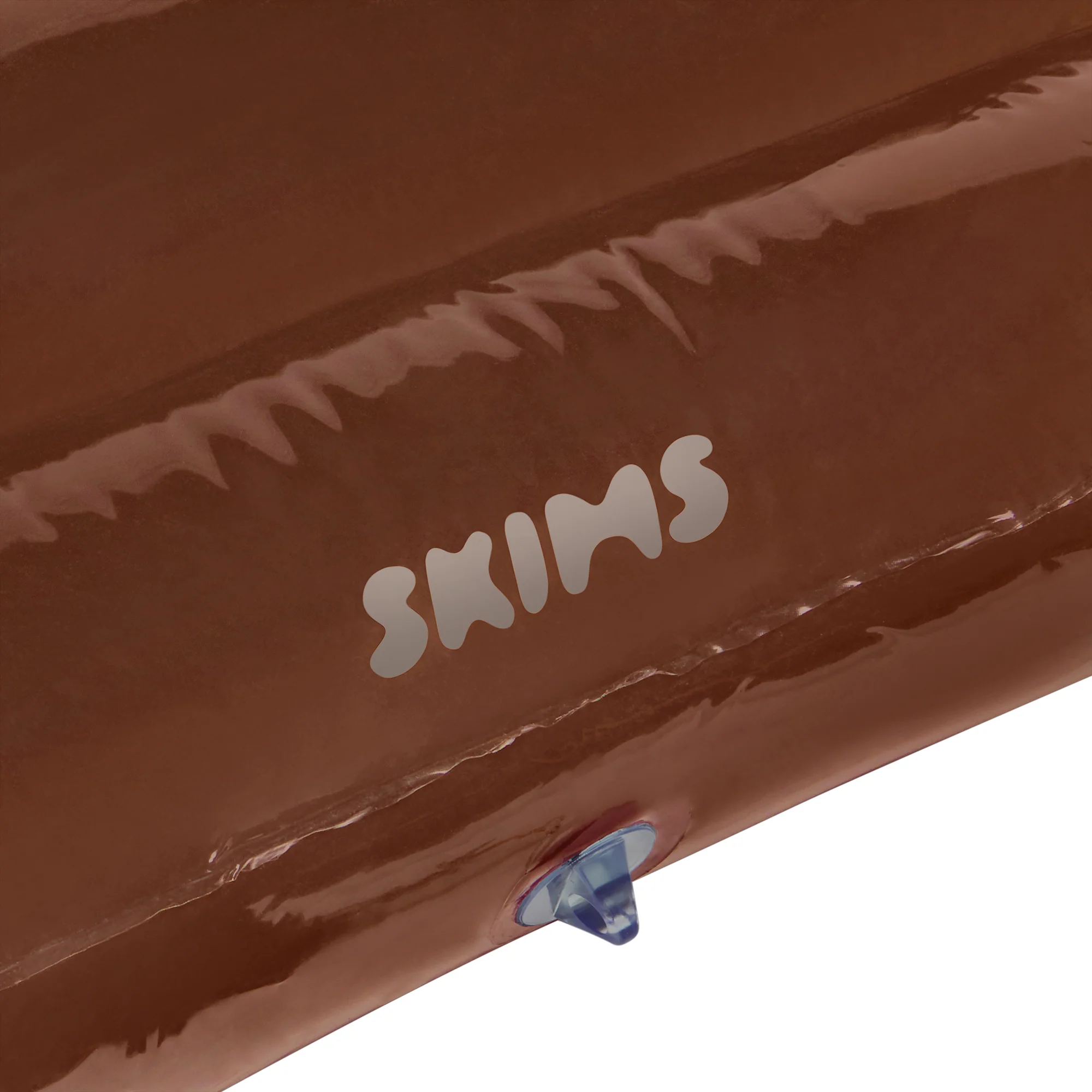 FUNBOY X SKIMS BODY LOUNGER POOL FLOAT | COCOA - Image 3