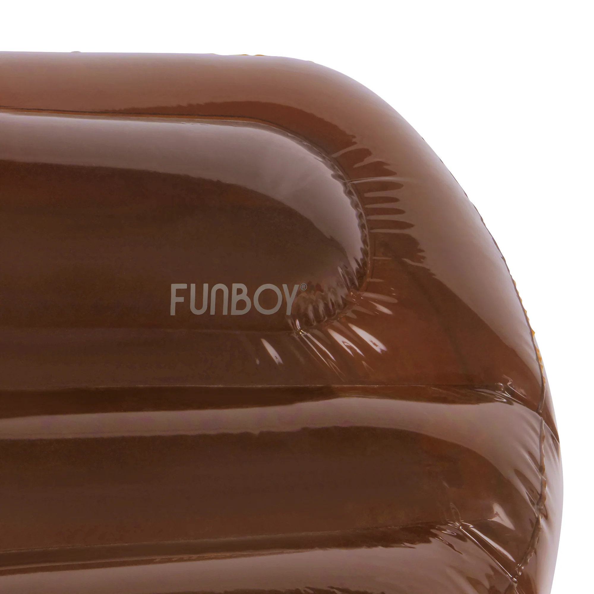 FUNBOY X SKIMS BODY LOUNGER POOL FLOAT | COCOA - Image 4