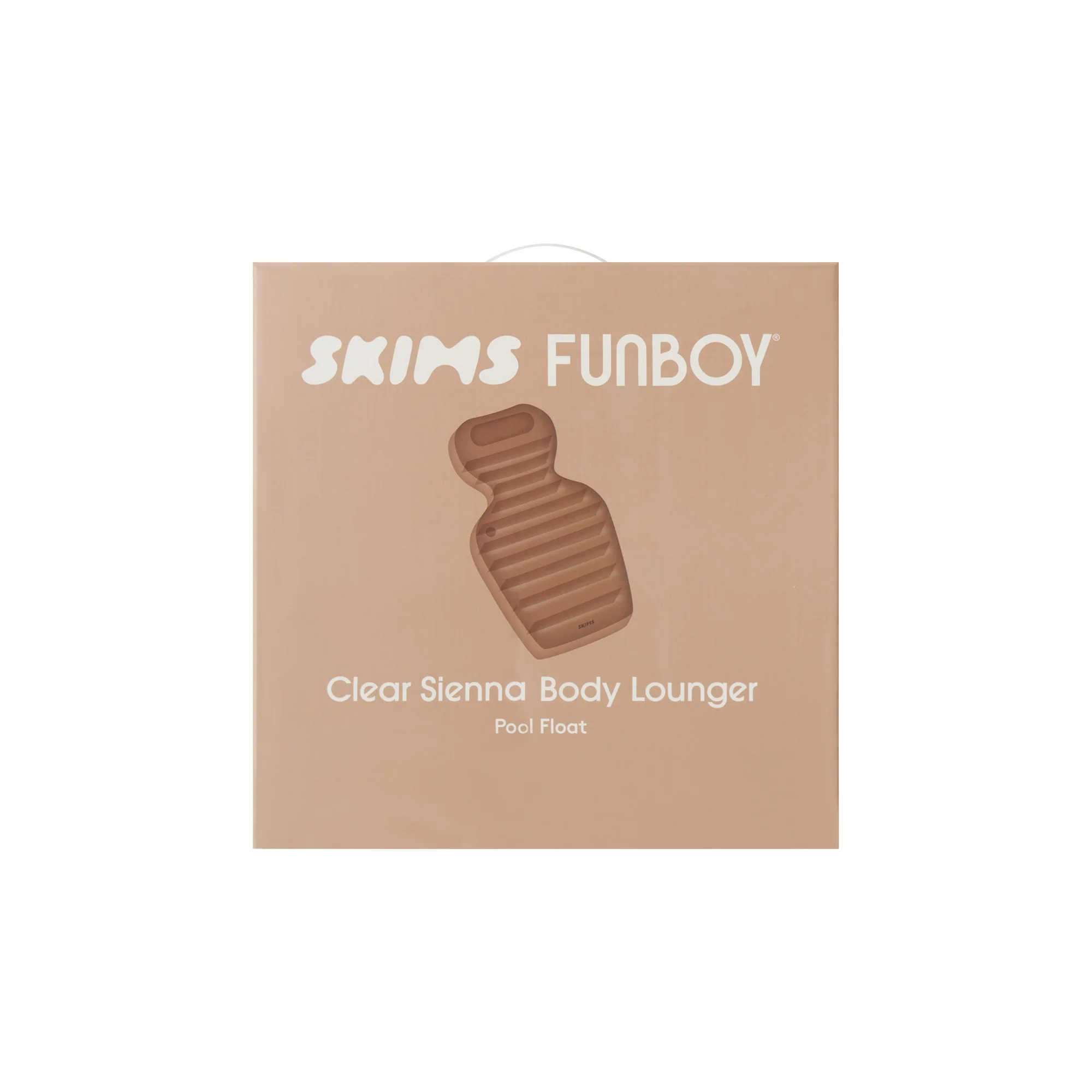 FUNBOY X SKIMS BODY LOUNGER POOL FLOAT | SIENNA - Image 6