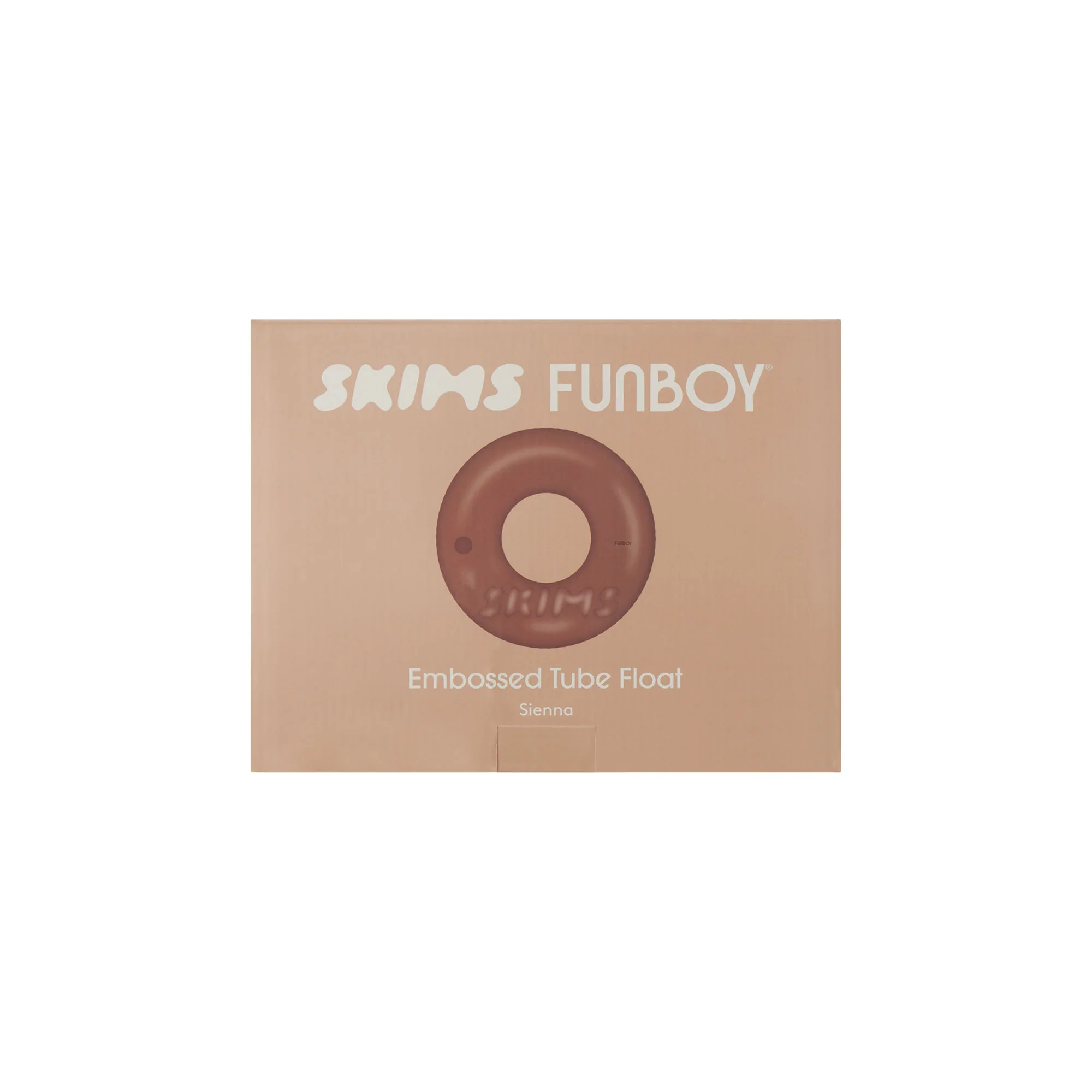 FUNBOY X SKIMS EMBOSSED TUBE FLOAT | SIENNA - Image 5