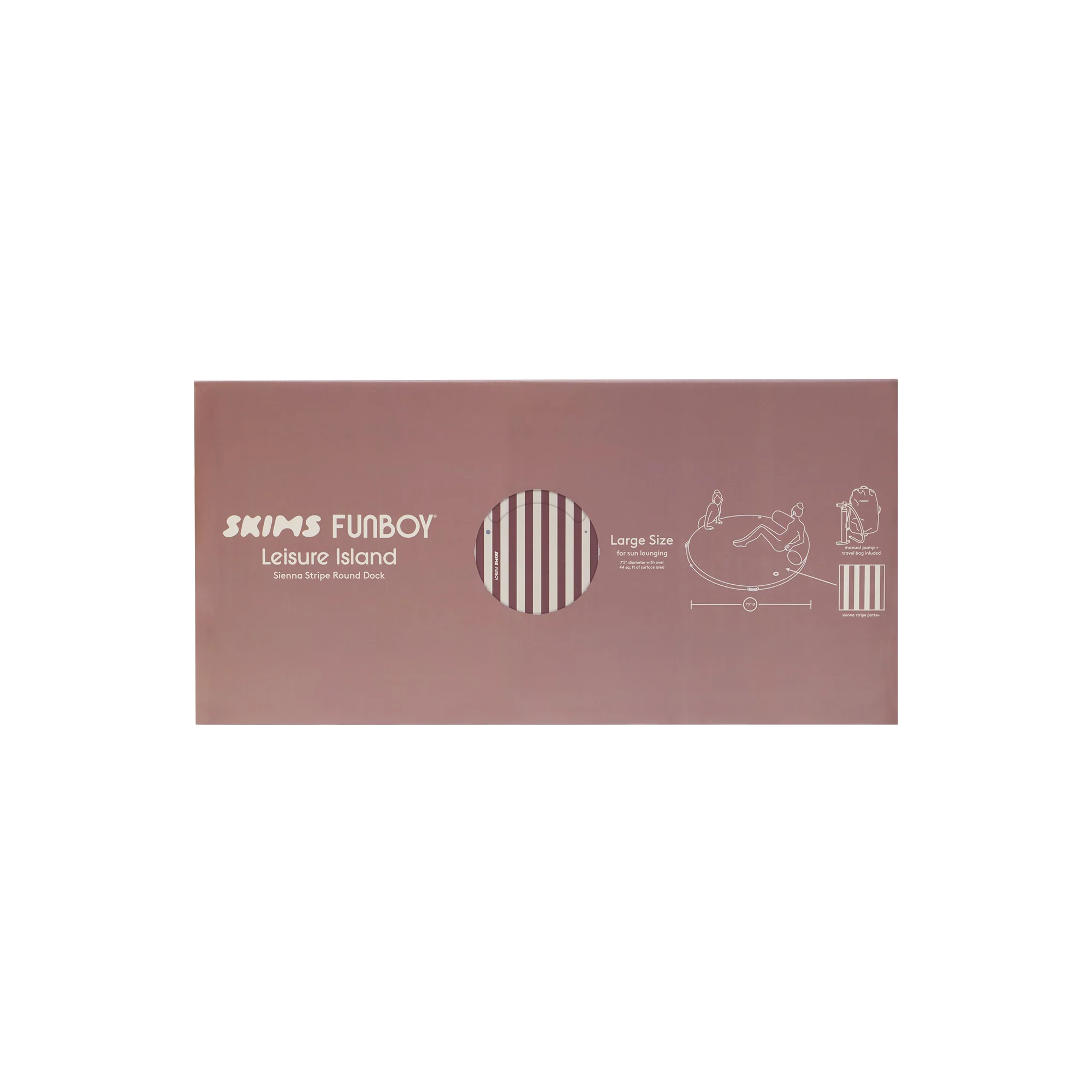FUNBOY X SKIMS LEISURE ISLAND | SIENNA STRIPE - Image 7
